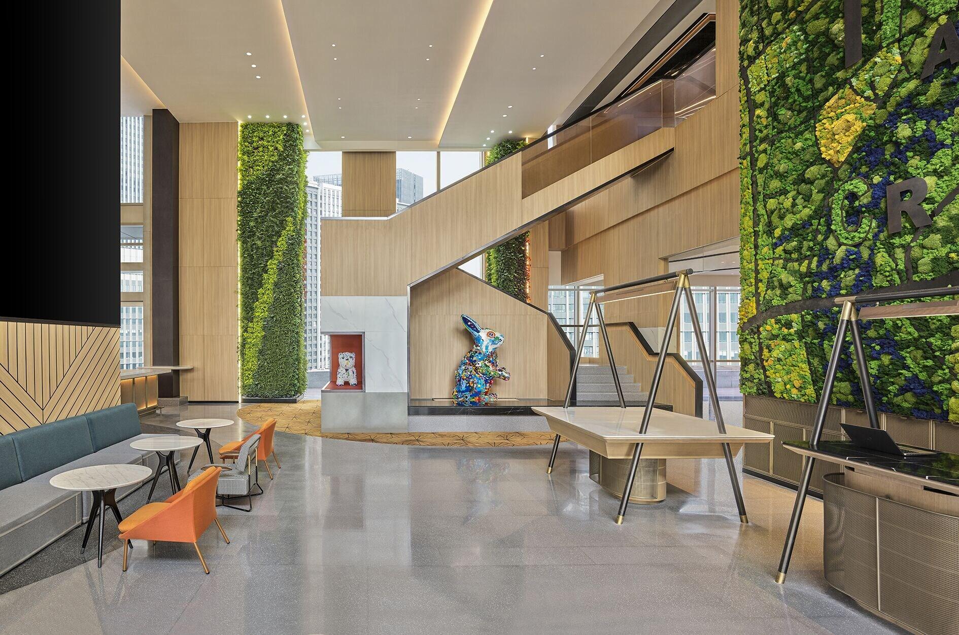 Vista Lobby Artyzen Habitat Qiantan Shanghai