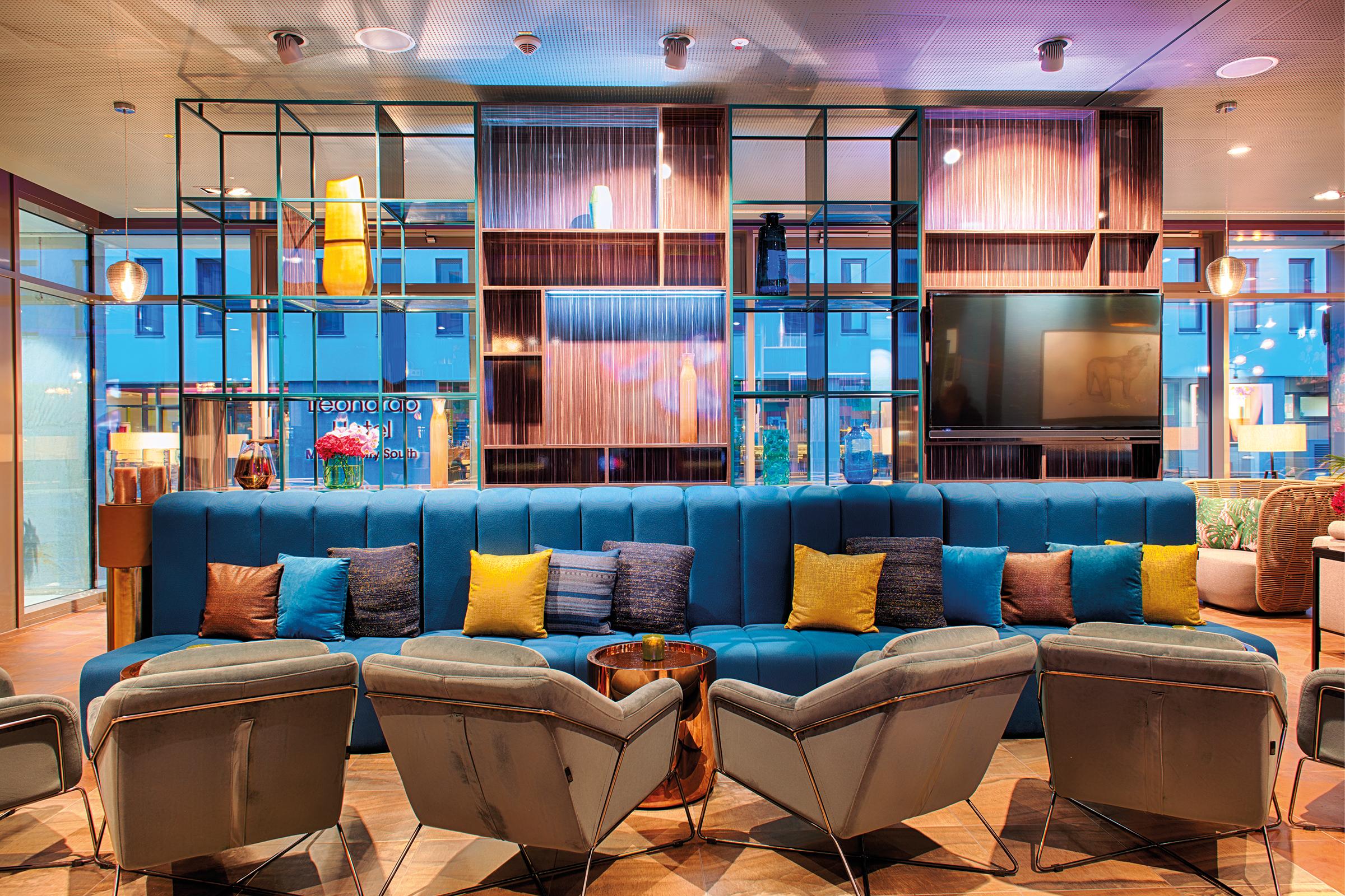 Vista Lobby NYX Hotel Munich by Leonardo Hotels