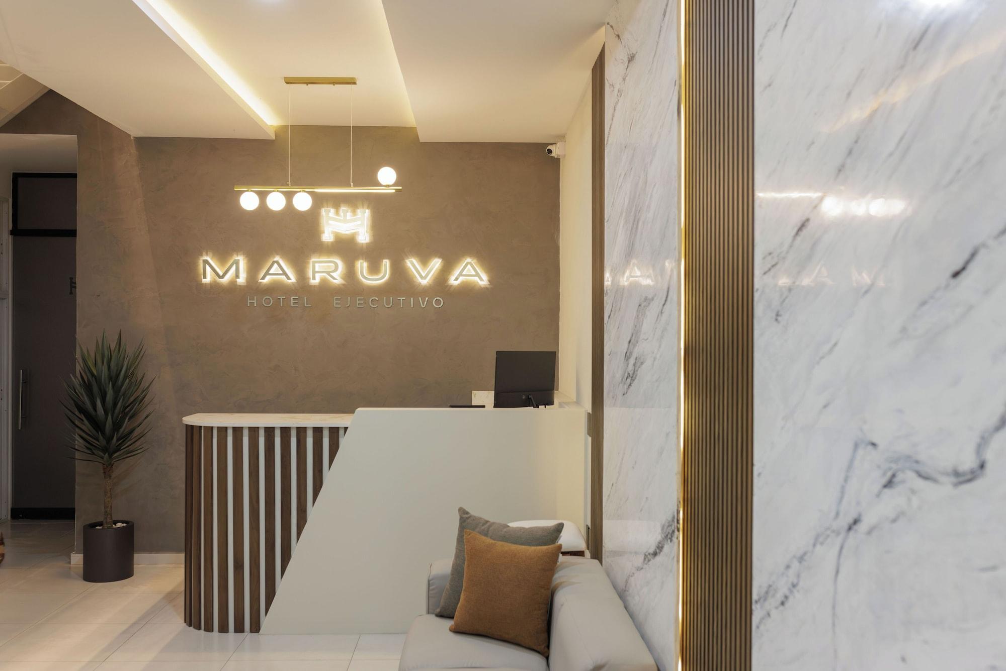 Vista Lobby MARUVA Hotel Ejecutivo