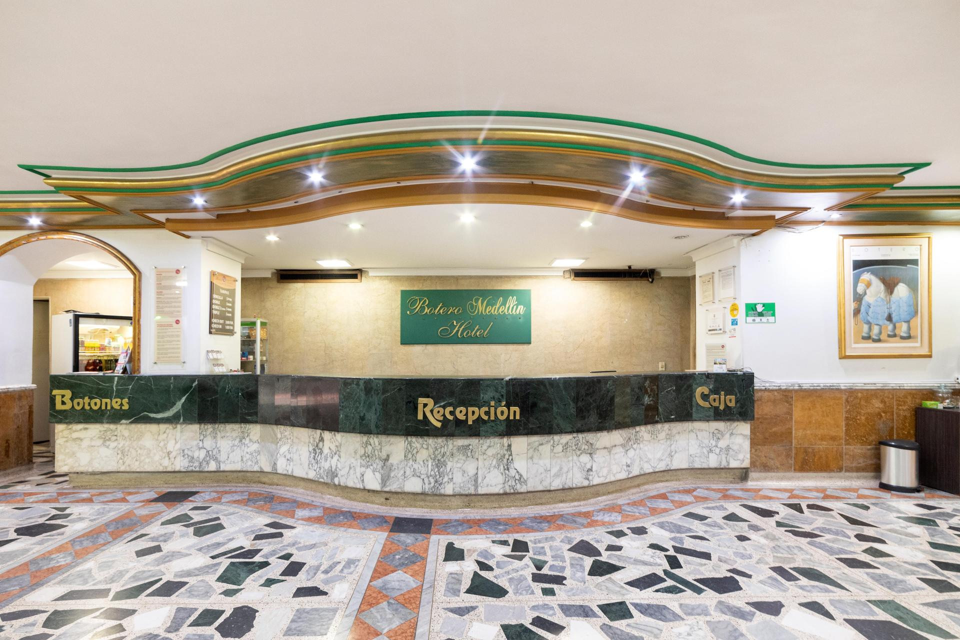 Vista Lobby Hotel Botero