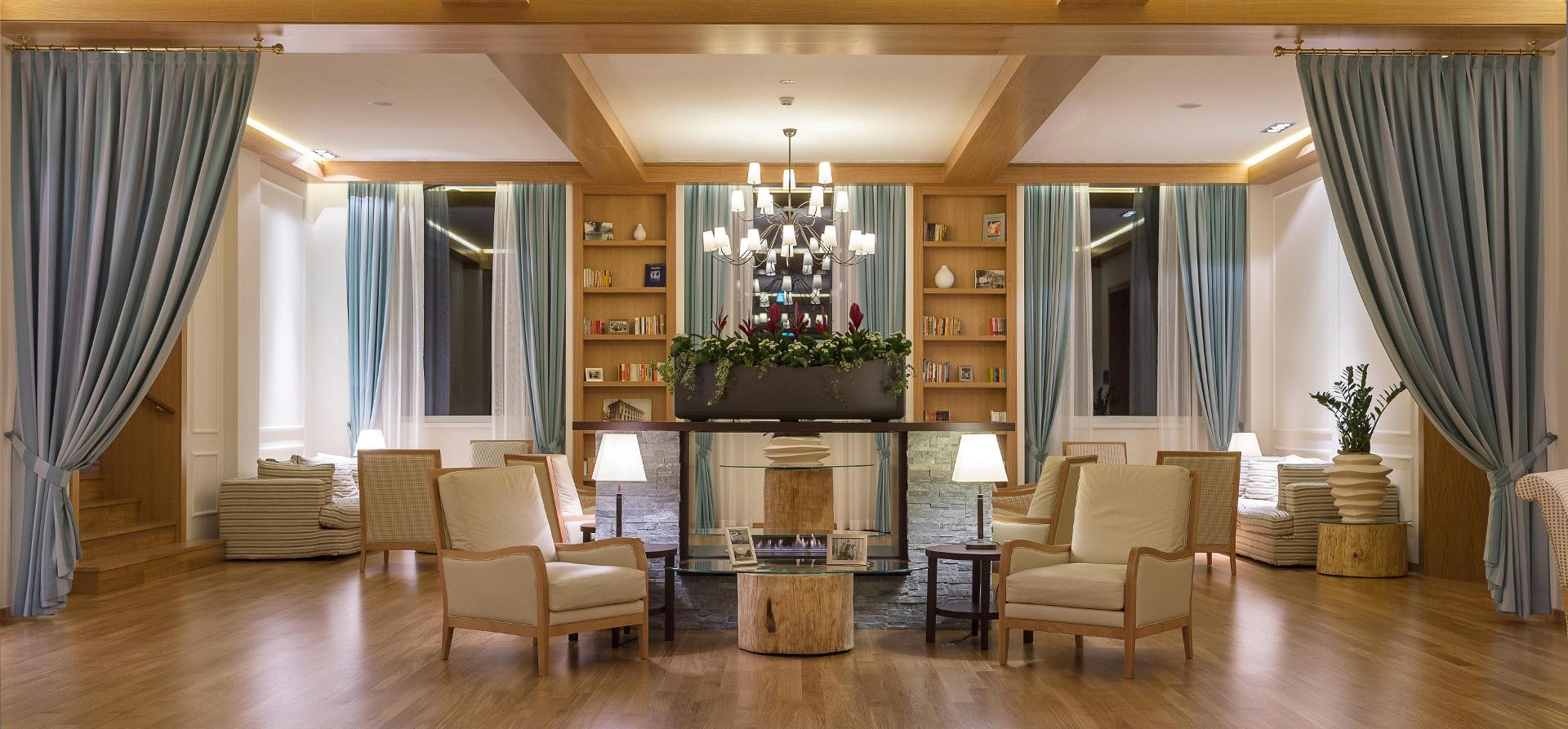 Vista Lobby Kurhaus Cademario Hotel & SPA