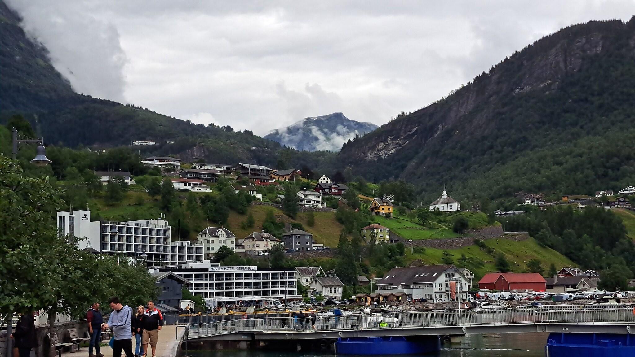 Vista Exterior Havila Hotel Geiranger
