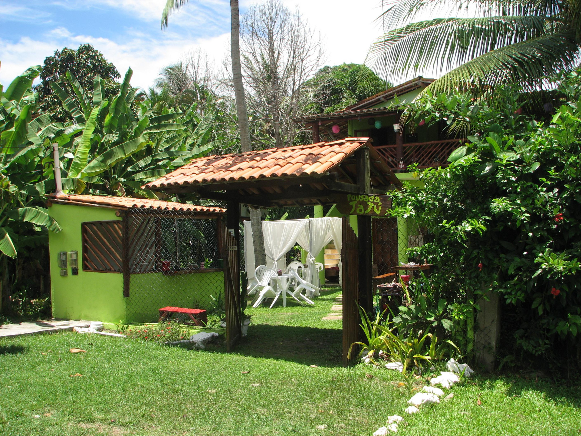 Vista Exterior Pousada JaJu