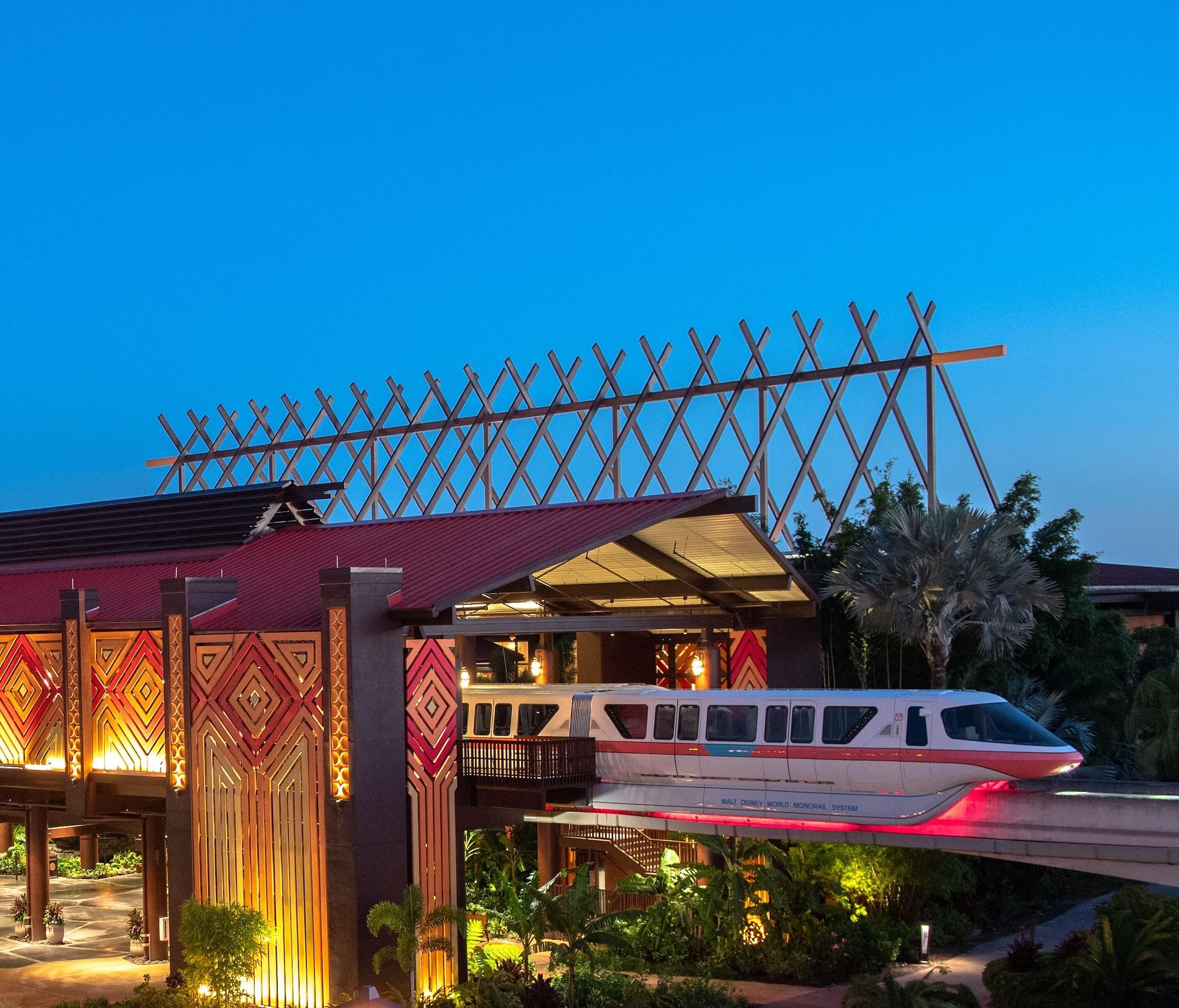 Vista Exterior Disney's Polynesian Villas & Bungalows