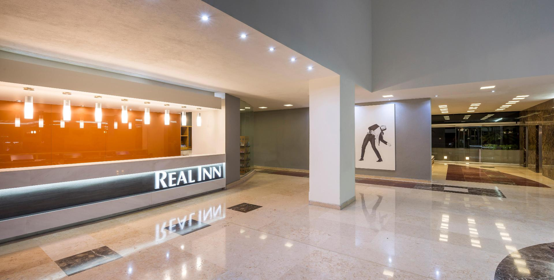 Vista Lobby Real Inn San Luis Potosí