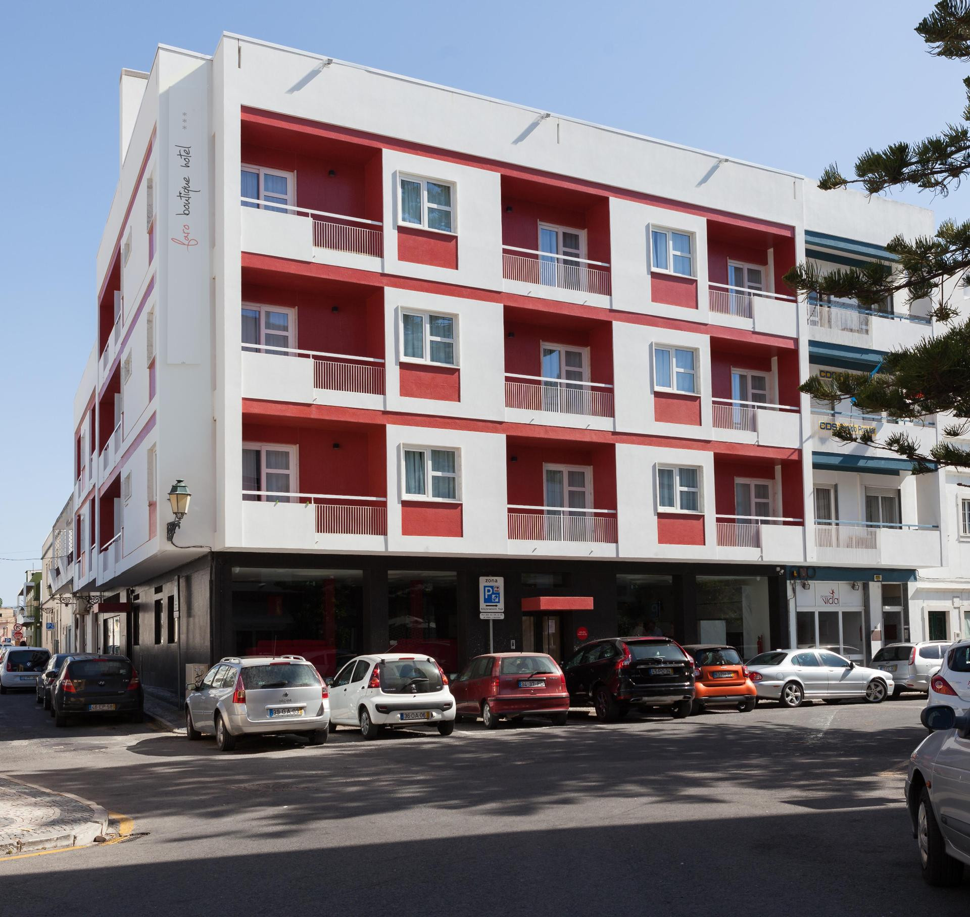 Vista Exterior Faro Boutique Hotel
