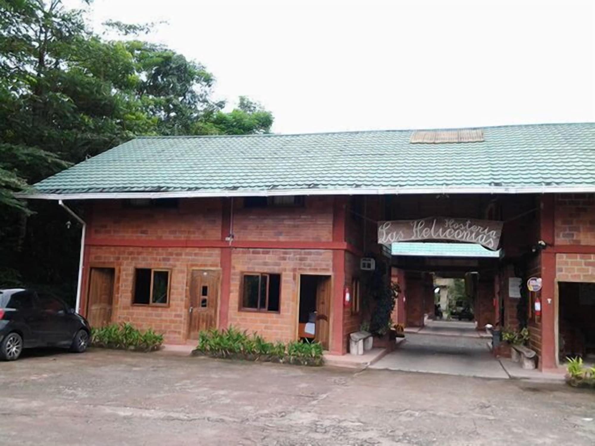 Vista Exterior Hostería Las Heliconias