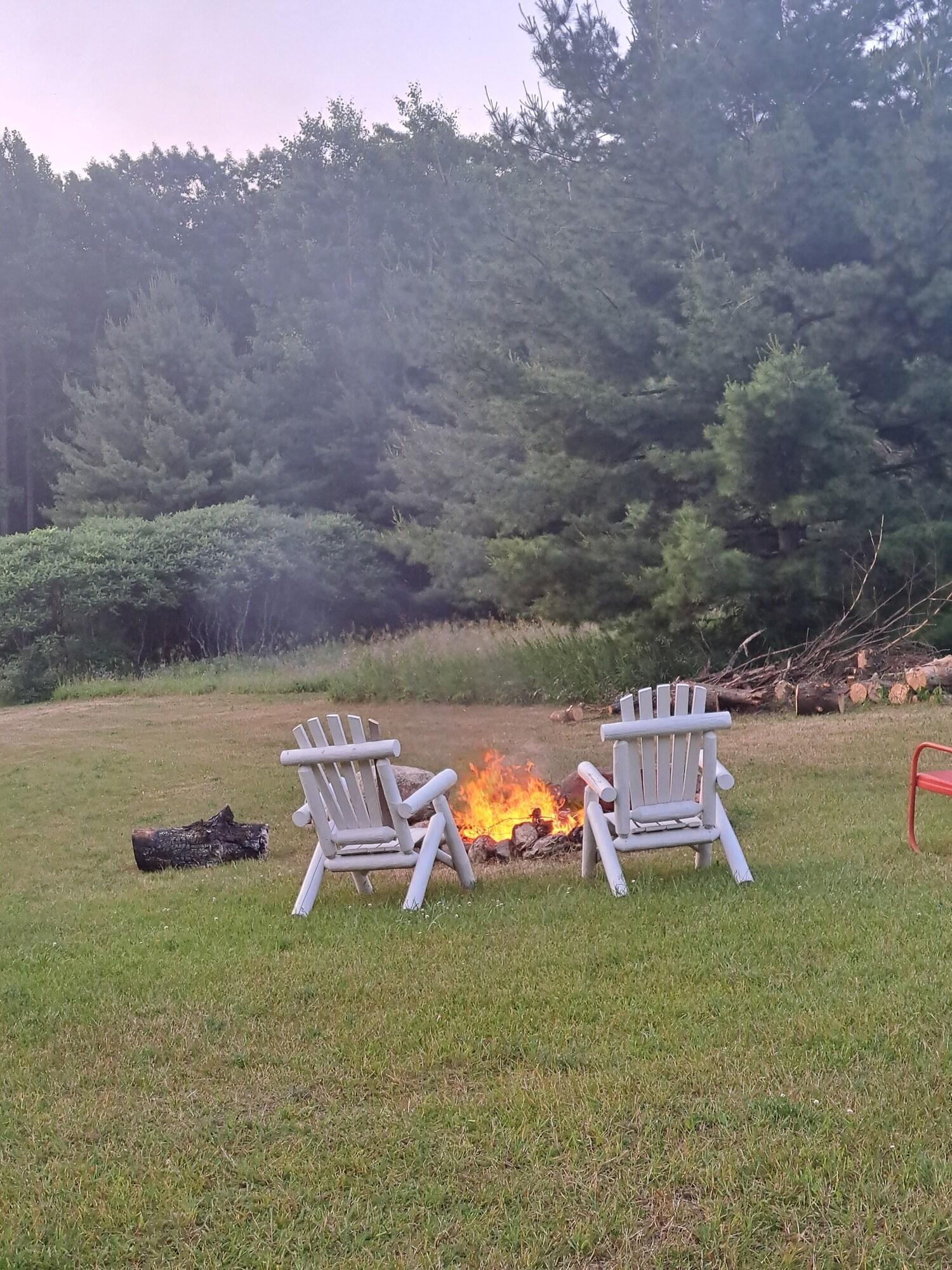 Vista Exterior Chanticleer Cabins