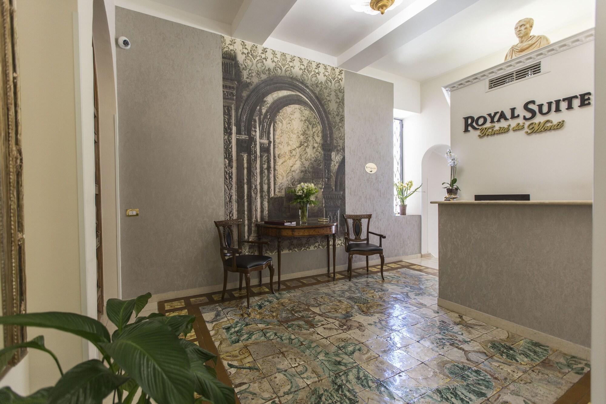 Vista Lobby Royal Suite Trinità dei Monti