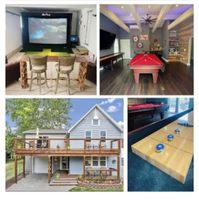 Alquiler Vacacional - NEW~ "The Wolf of Tremont"-Golf Simulator,85 in tv, Pool Table+Shuffleboard!!!