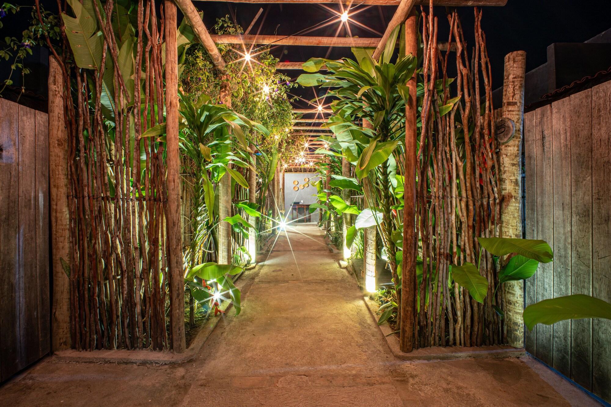 Vista Lobby Pousada Villa Igará Milagres