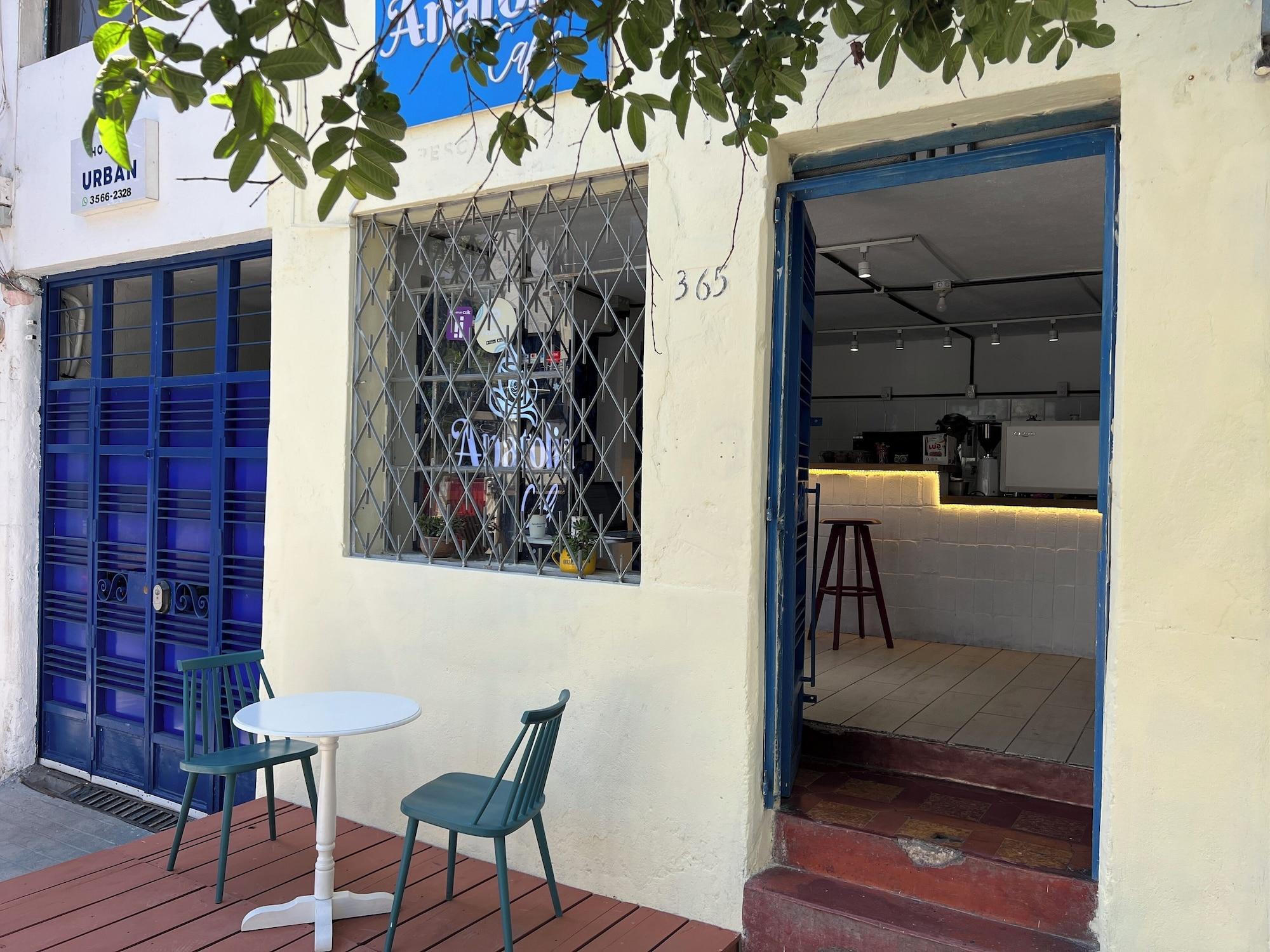 Vista Exterior Hostal Urban