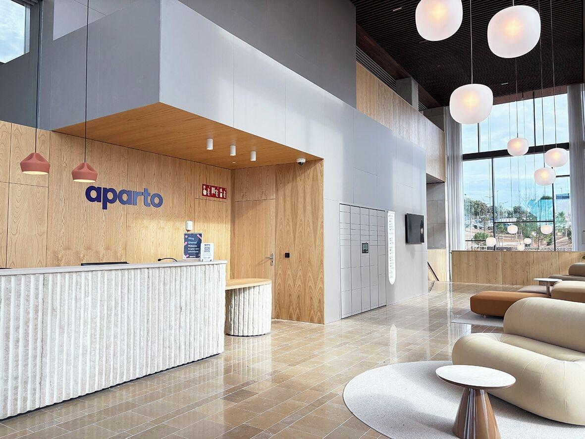 Vista Lobby Aparto Diagonal Suites