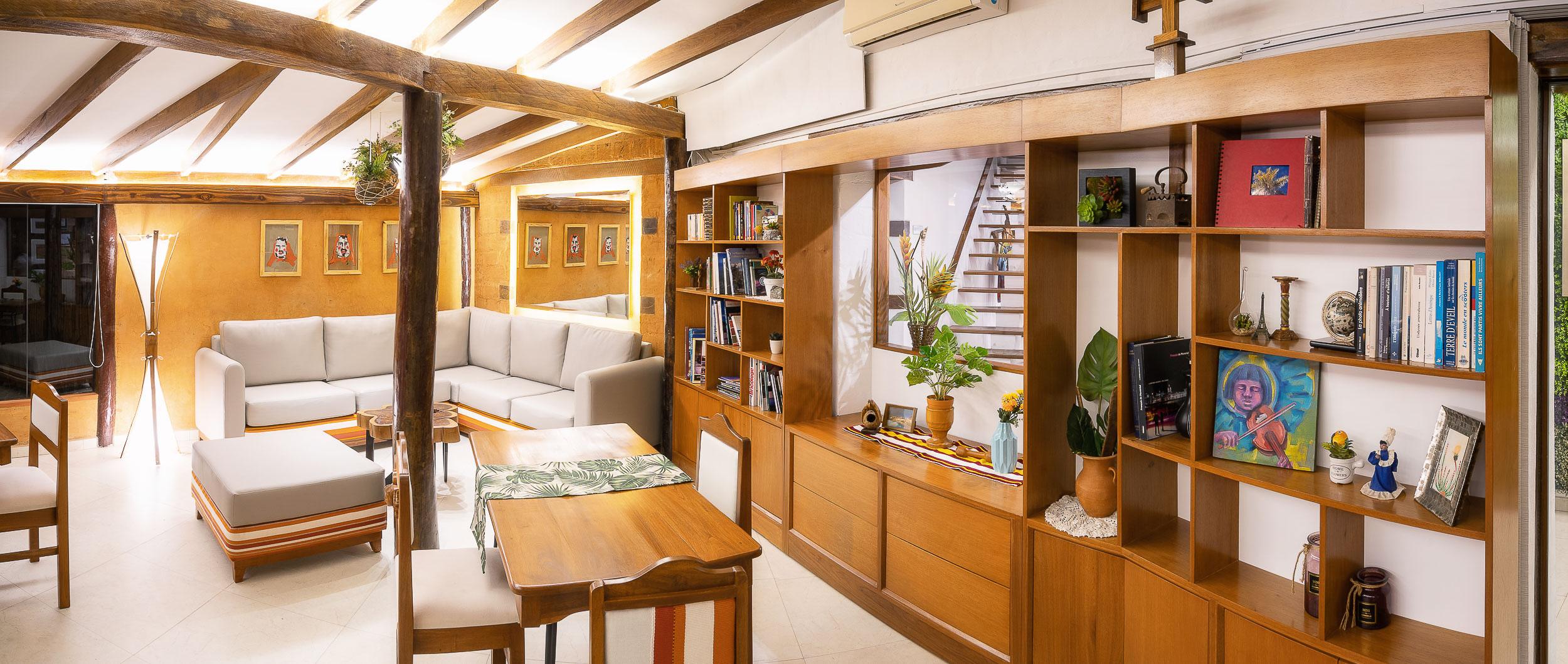 Vista Lobby La Villa Chiquitana