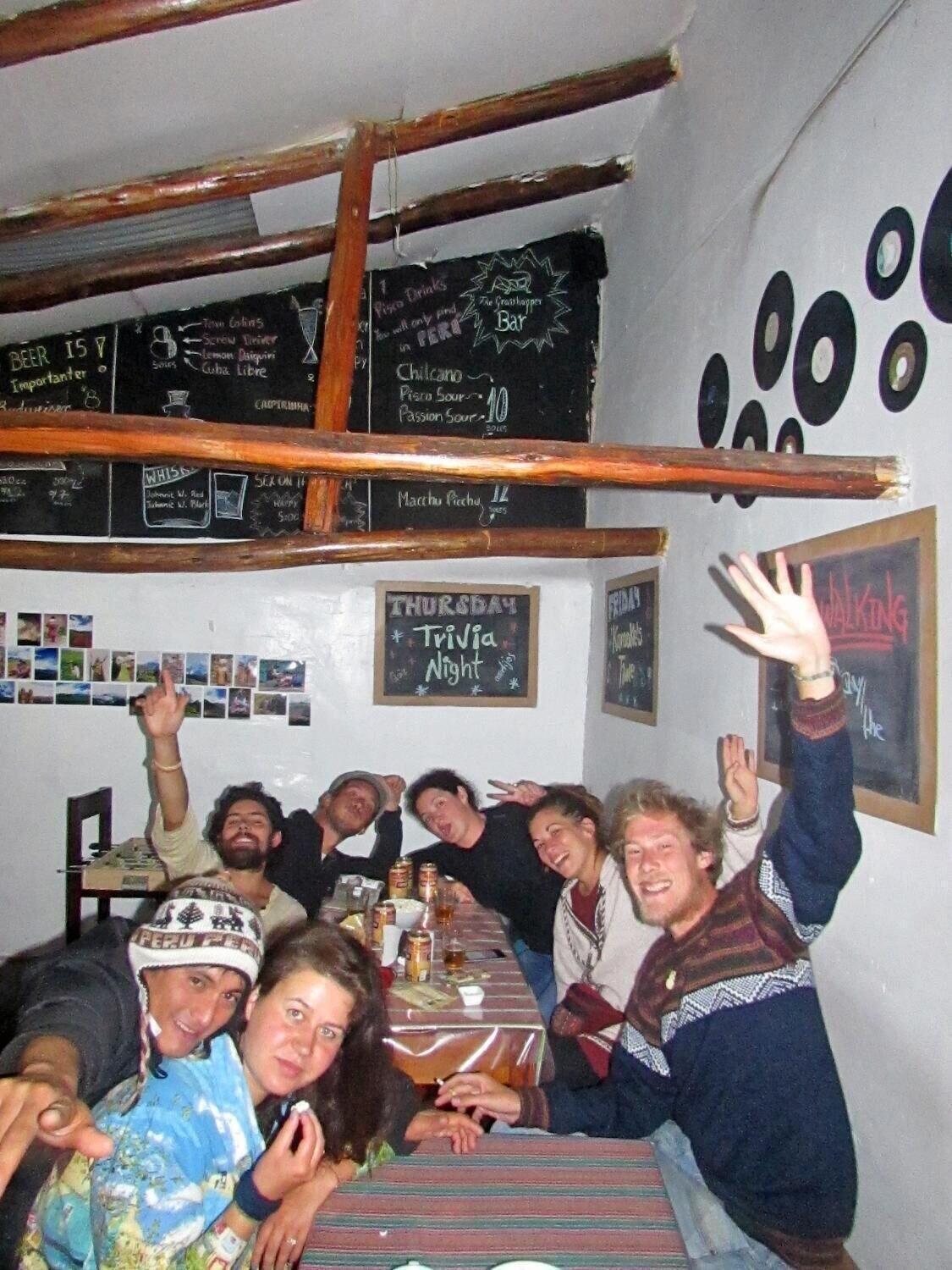 Restaurant The Grasshopper Hostels AV Alta