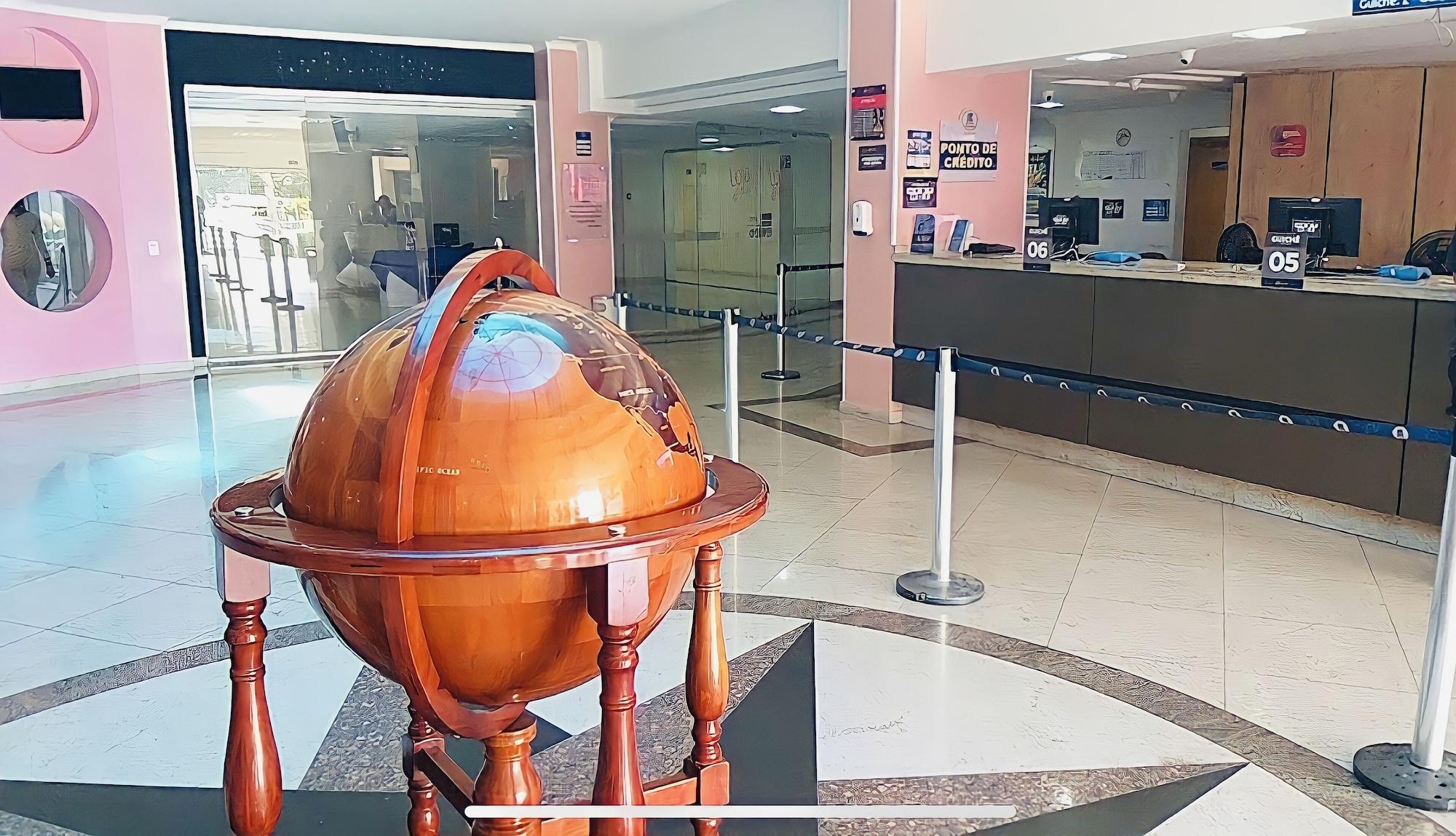 Vista Lobby Águas Termais Naturais Piscinas Quentes 24h Sauna Free Golden Dolphin Grand Hotel