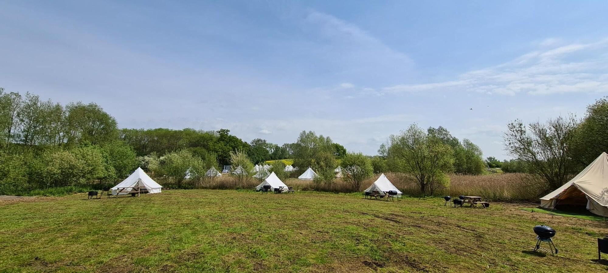 5 Meter Bell Tent Up to 5 Persons Glamping Harlow Camping in Despegar