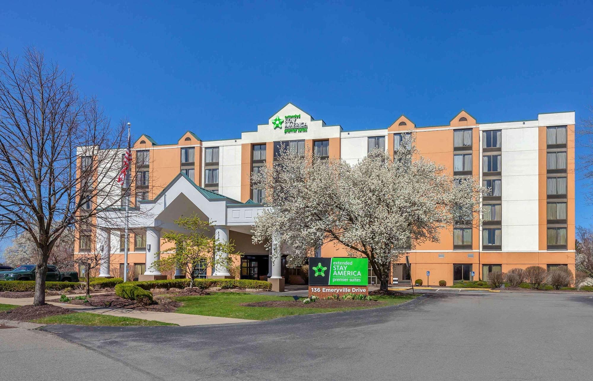 Vista Exterior Extended Stay America Premier Suites Pittsburgh Cranberry To