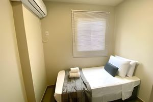 Alquiler Vacacional - APTO prox Ponte amizade 5 pessoas com AC