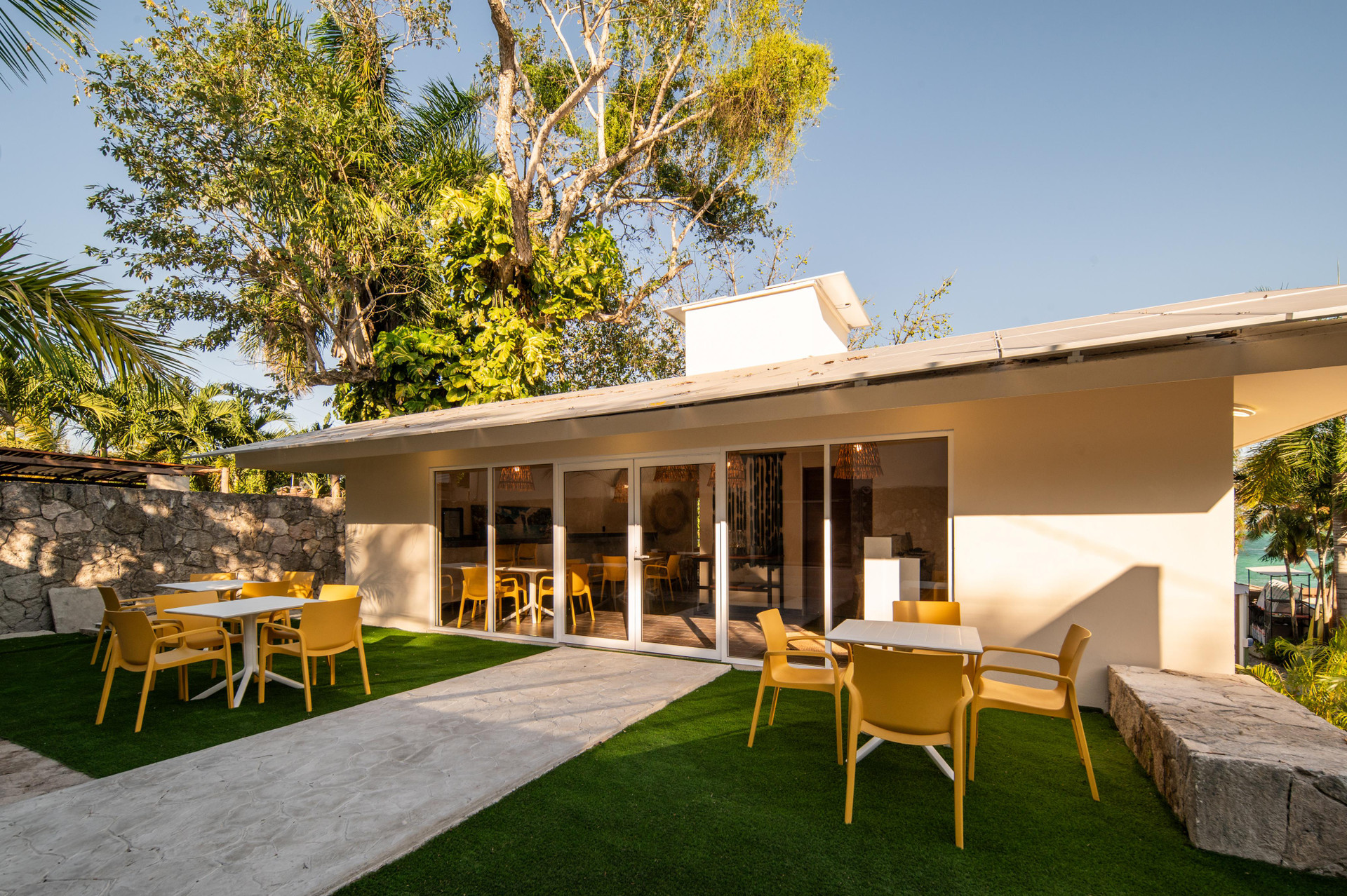 Vista Exterior Casa Aakal Lagoon Front