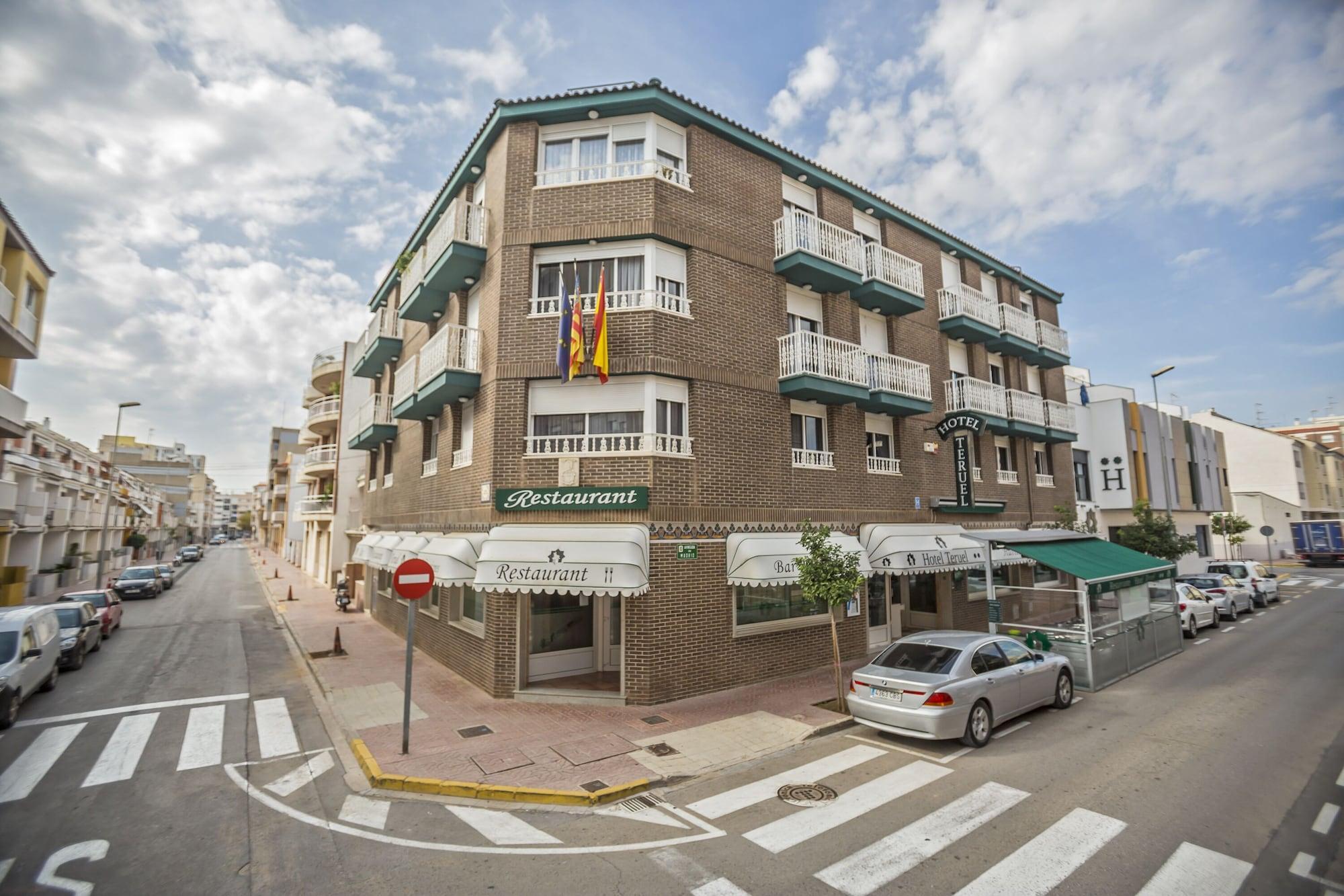 Vista Exterior Hotel Teruel