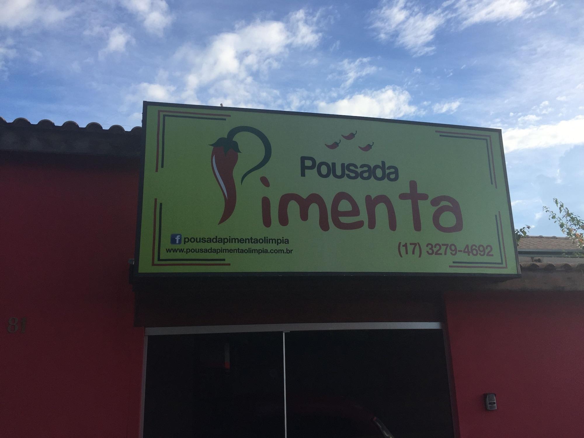 Vista Exterior Pousada Pimenta Olimpia