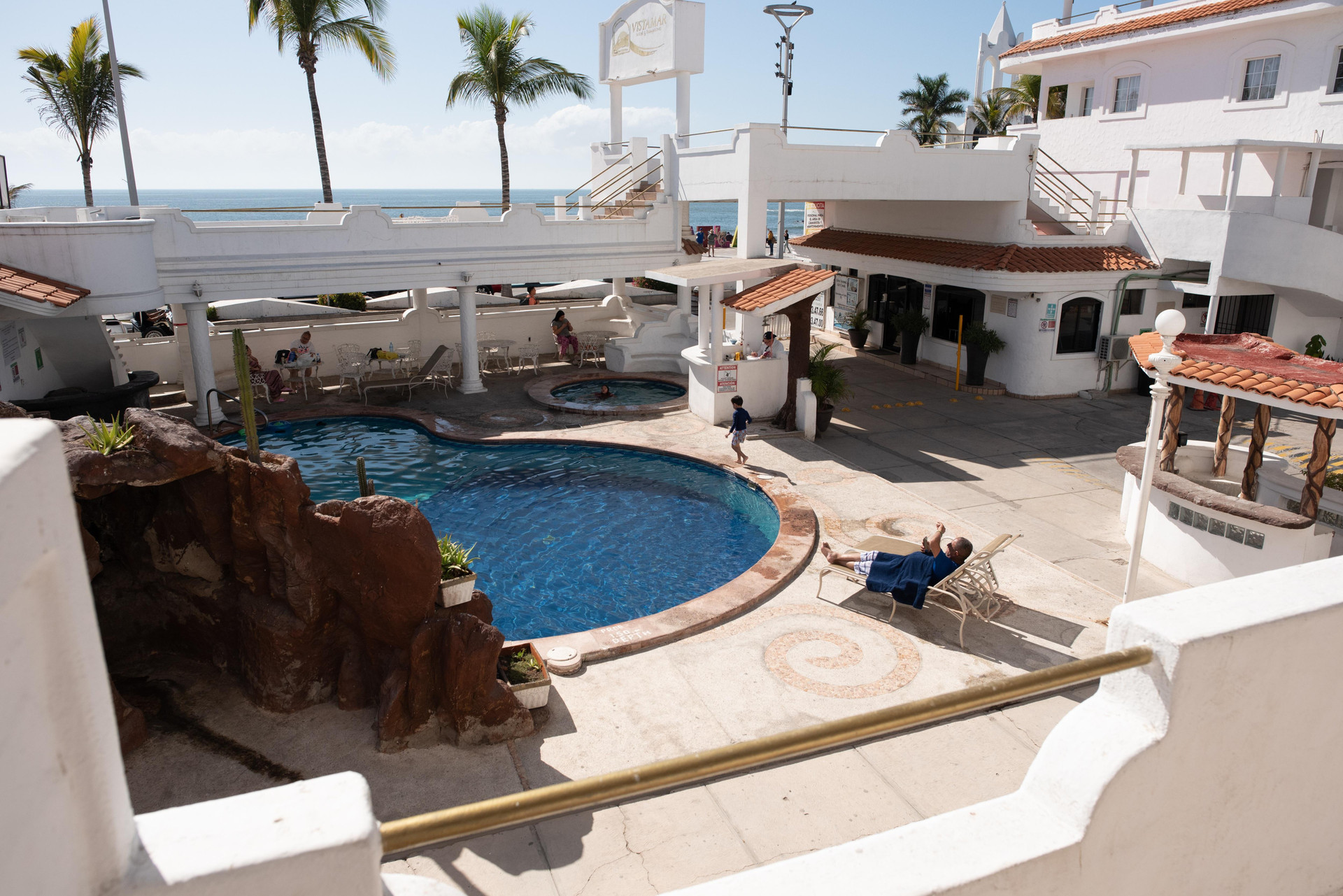 Vista Piscina Hotel Vistamar