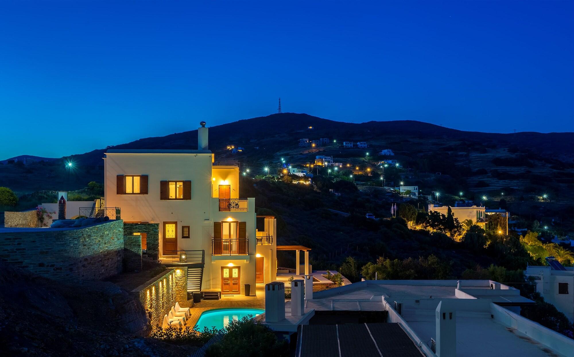Vista Exterior Belvedere Andros