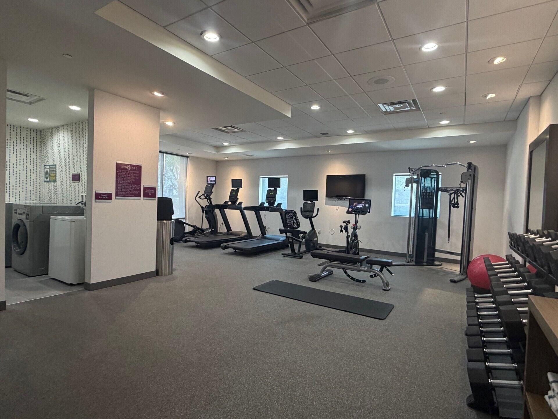 Gimnasio Home2 Suites by Hilton El Paso Airport, TX