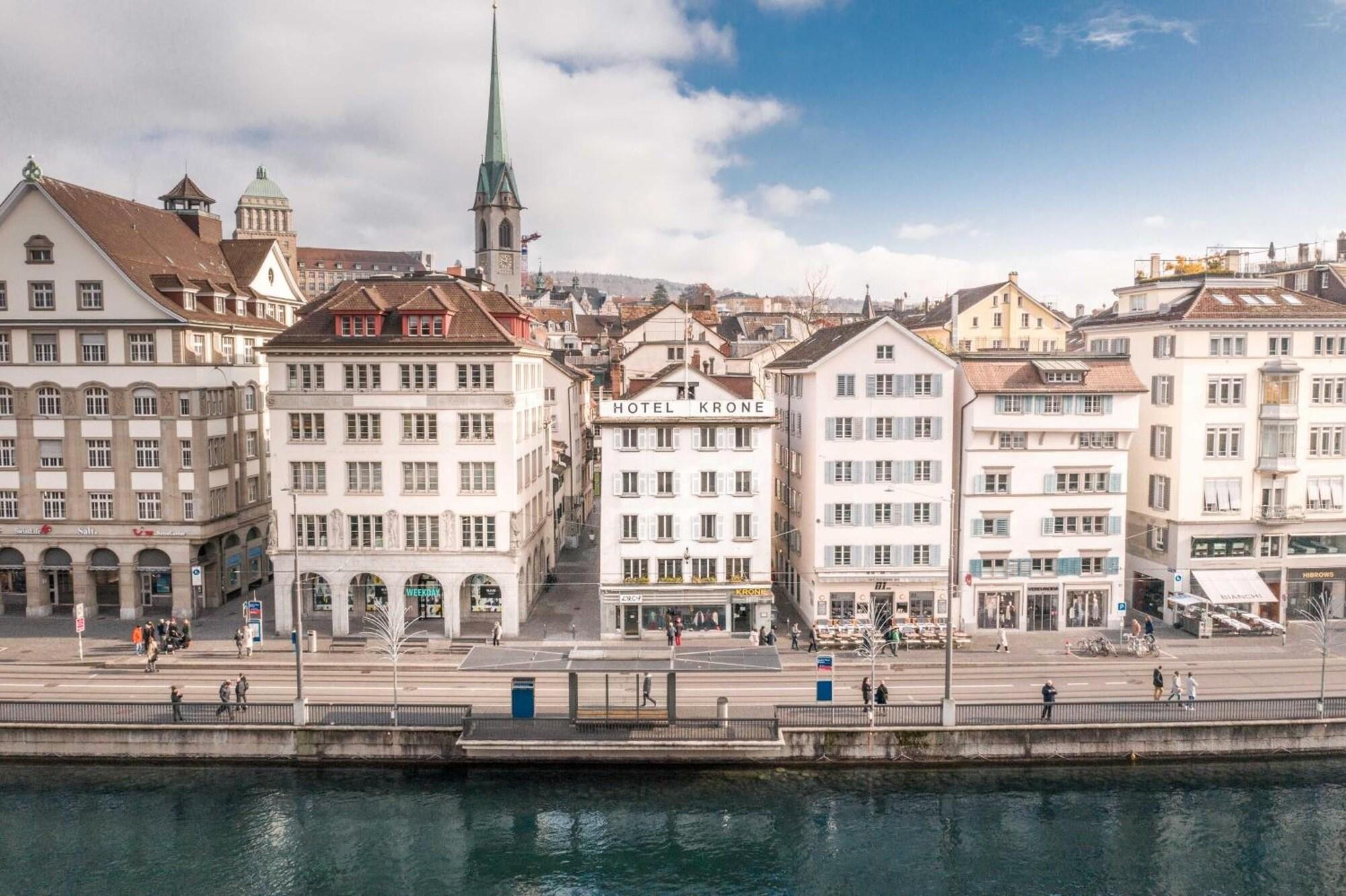 Vista Exterior Pop Up Hotel Krone Zürich