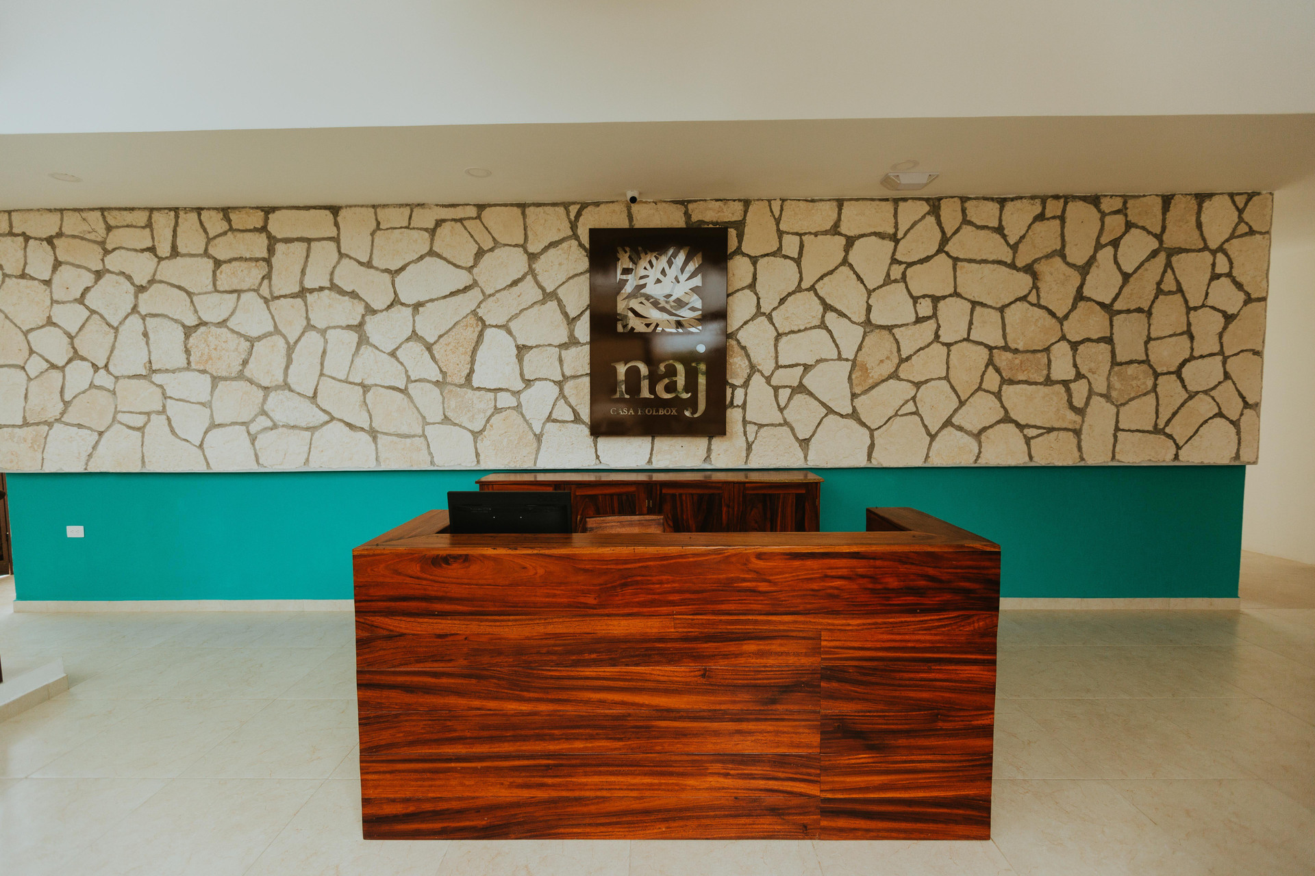 Vista Lobby Naj Casa Holbox