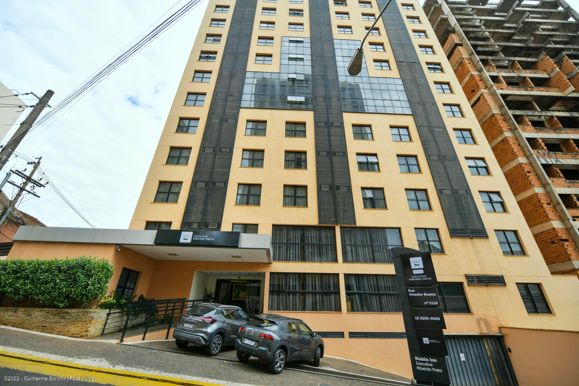 Vista Exterior Nobile Inn Executive Ribeirão Preto