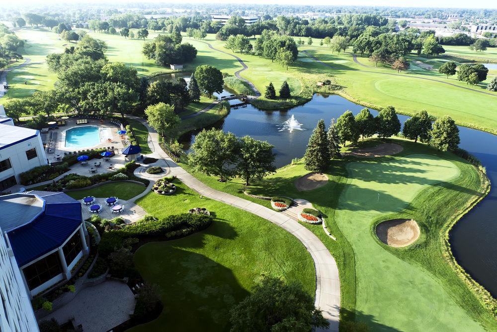 Campo de Golf Hilton Chicago/Oak Brook Hills Resort & Conference Center