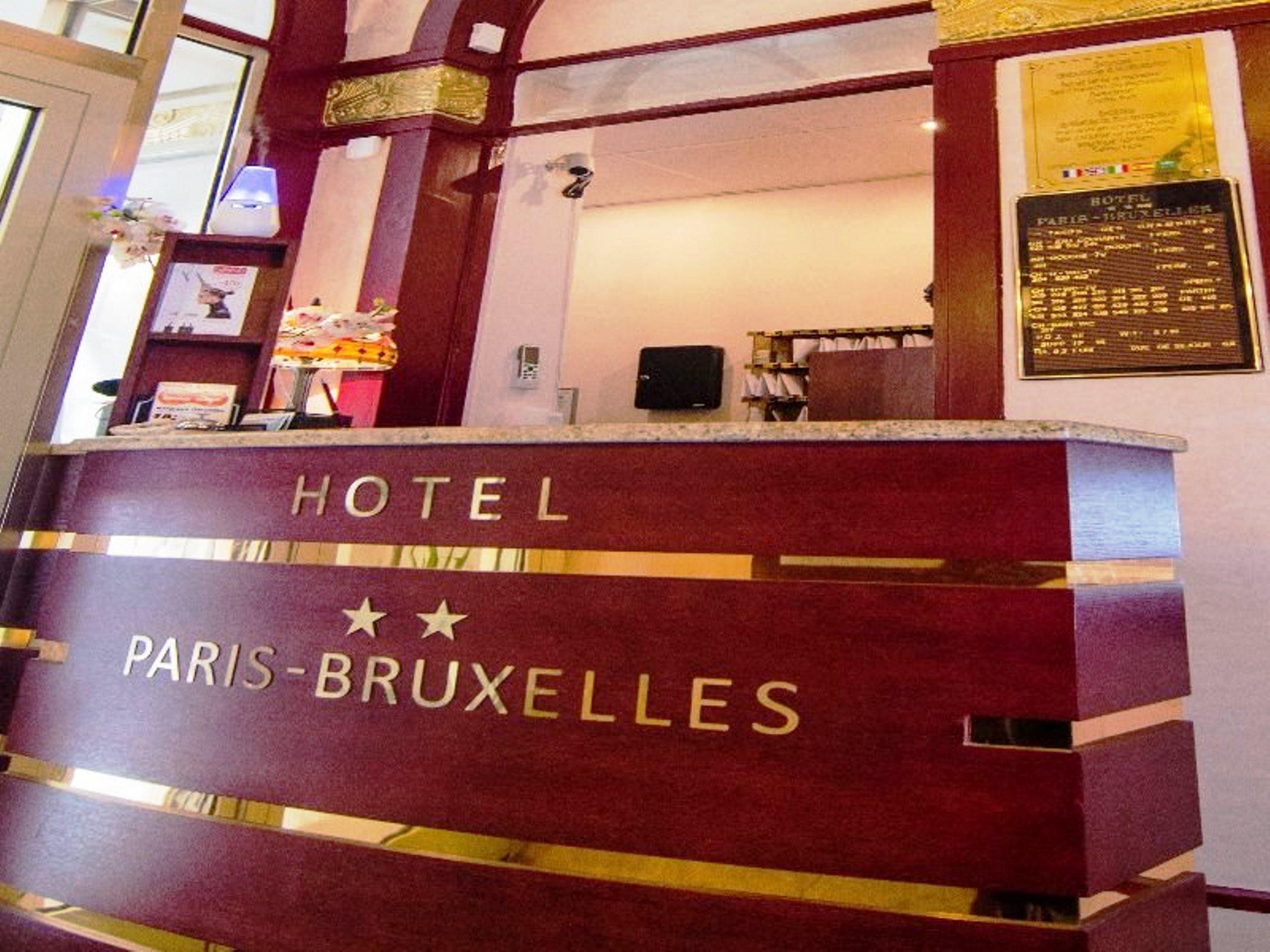Vista Lobby Hotel Paris Bruxelles