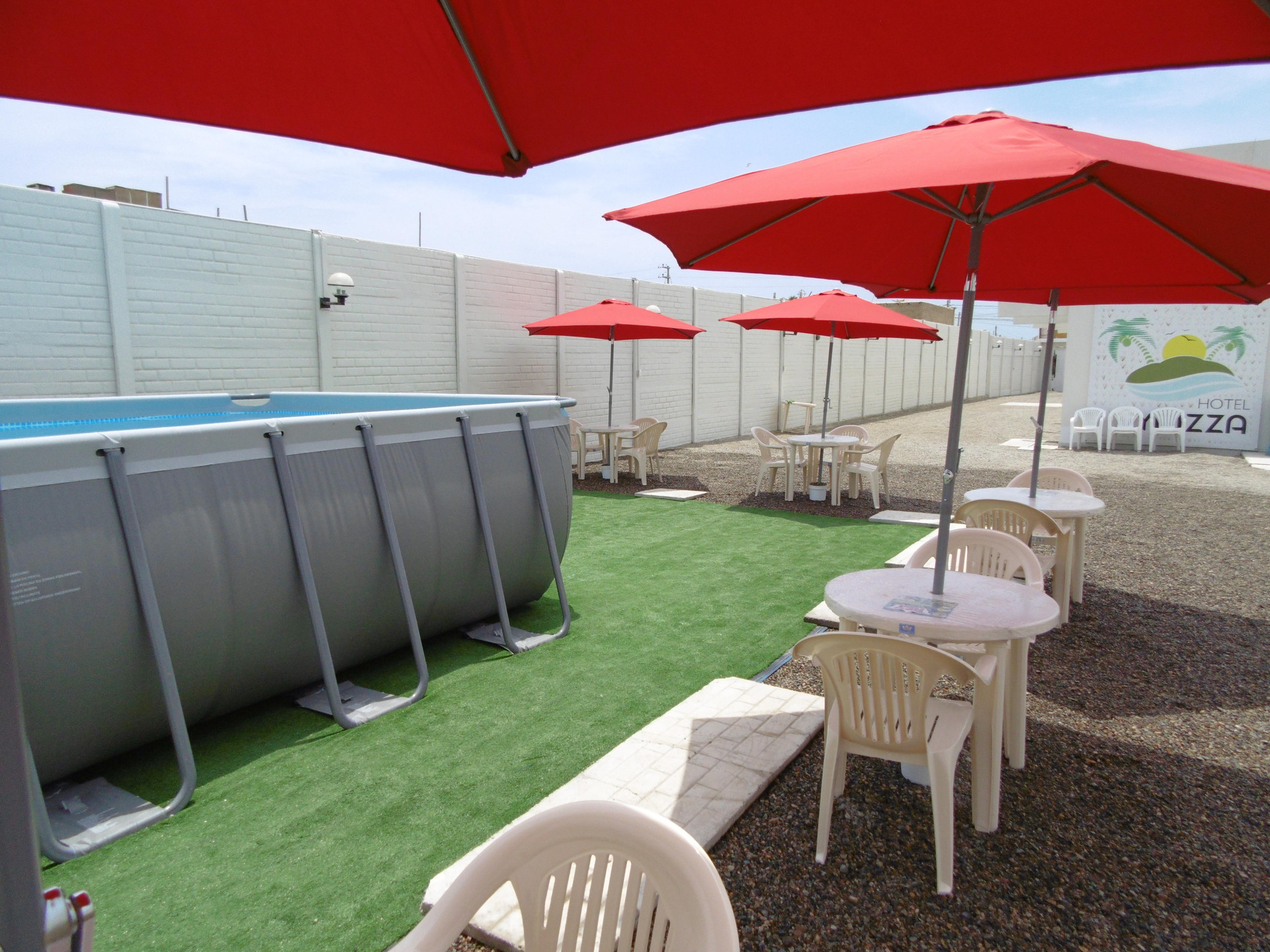 Vista Piscina Hotel Ybizza