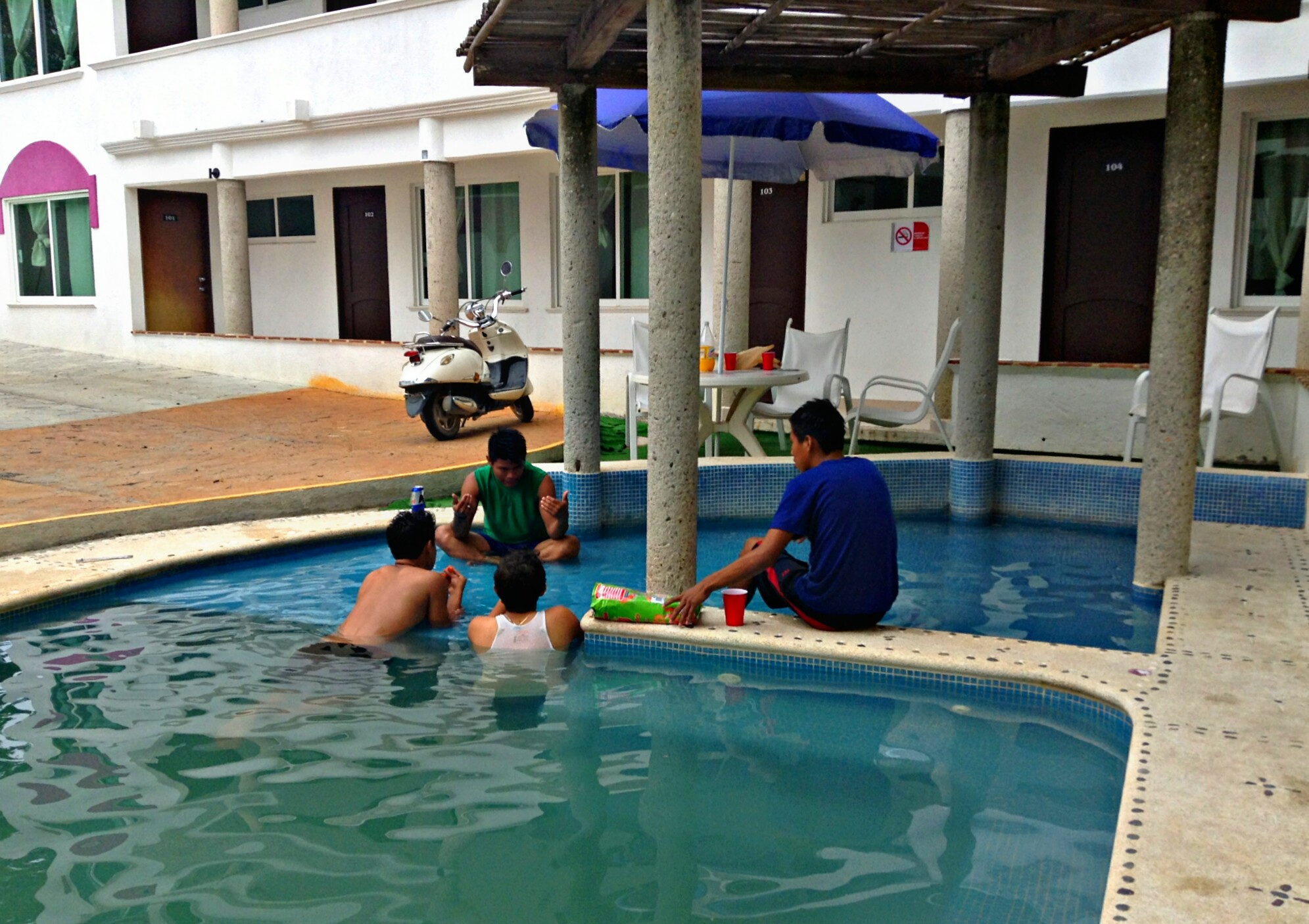 Vista Piscina Hotel San Nicolas B&B