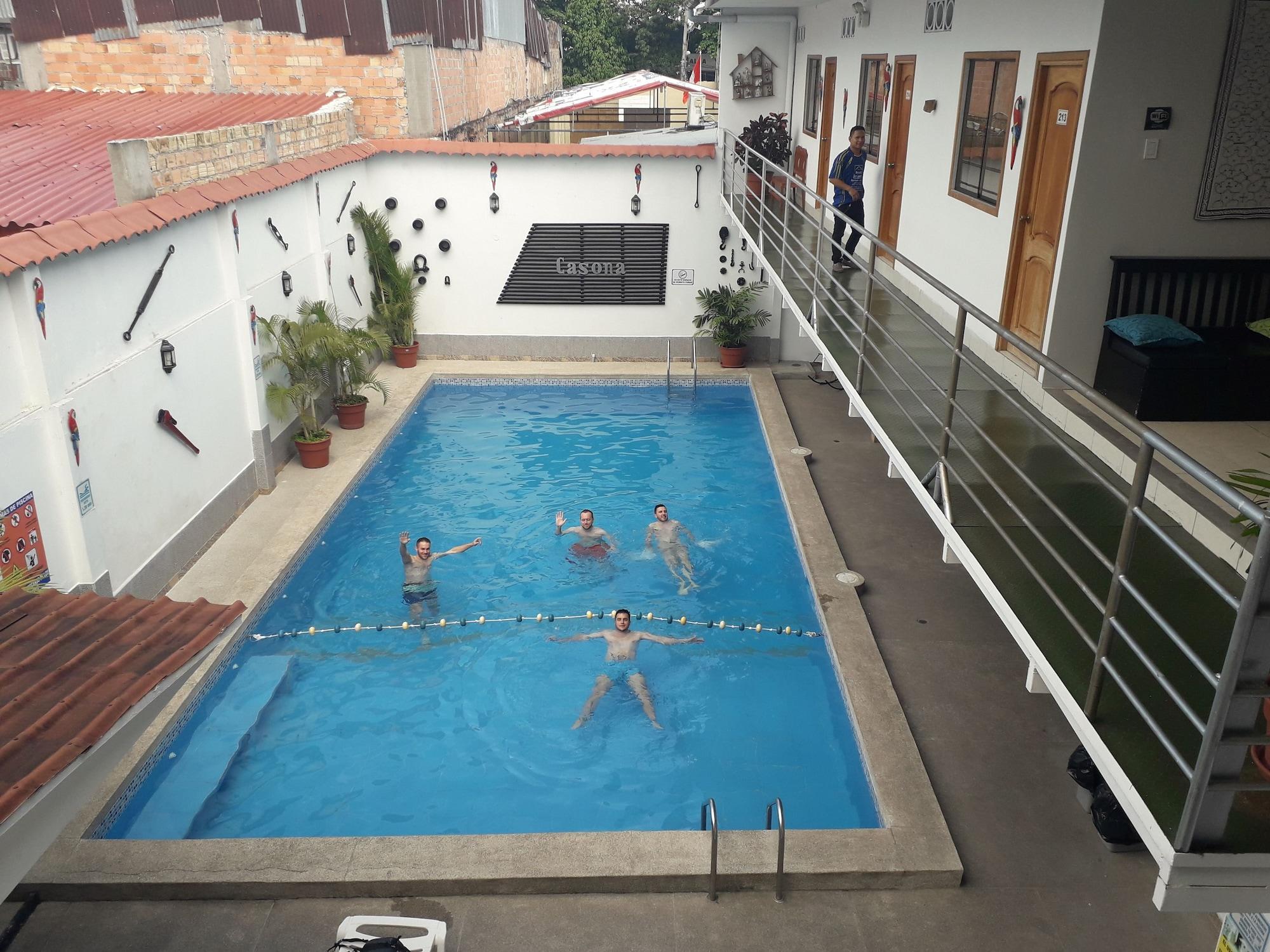Vista Piscina La Casona Inn