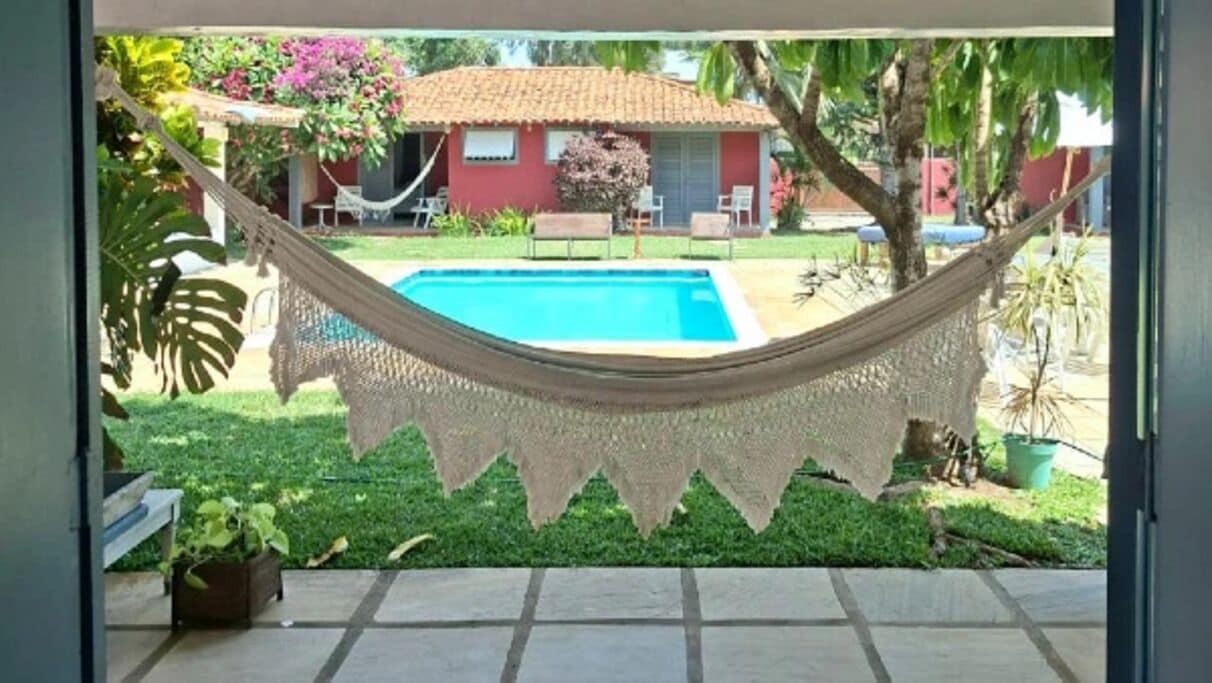 Vista Piscina POUSADA DOS PÁSSAROS