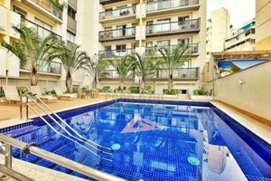 Alquiler Vacacional - Apê moderno com varanda, piscina e academia