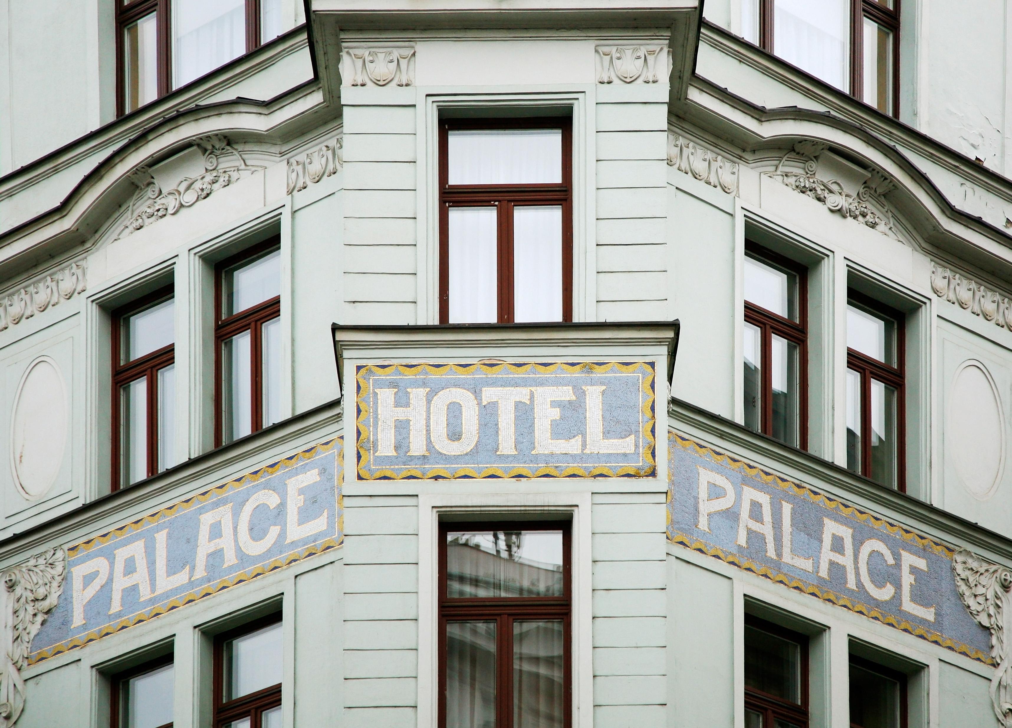 Vista Exterior Art Nouveau Palace Hotel