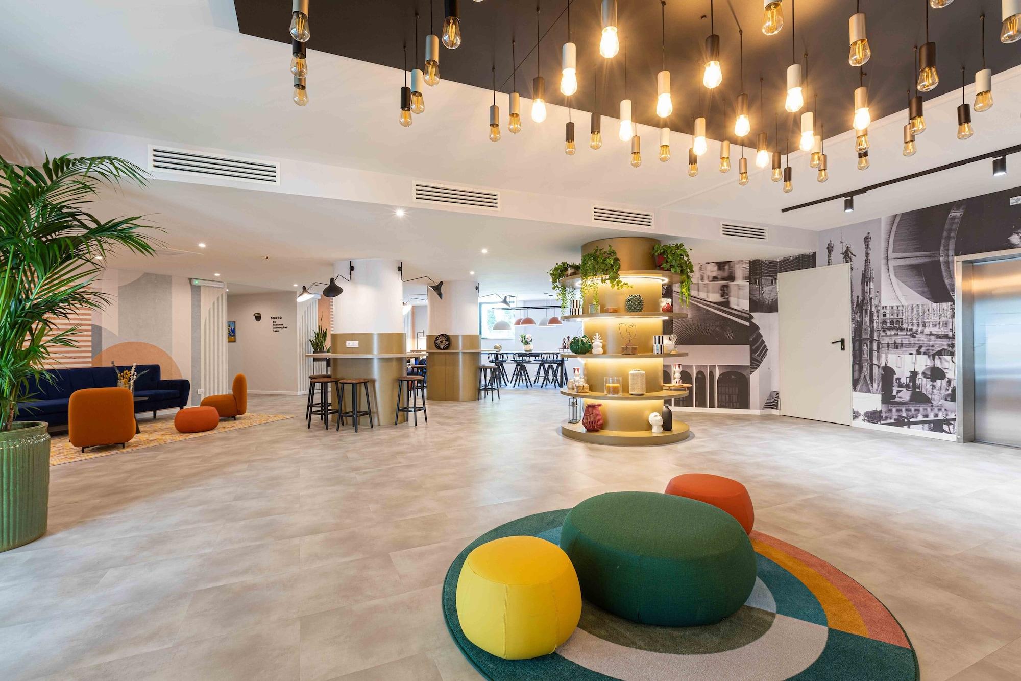 Vista Lobby Belstay Milano Linate