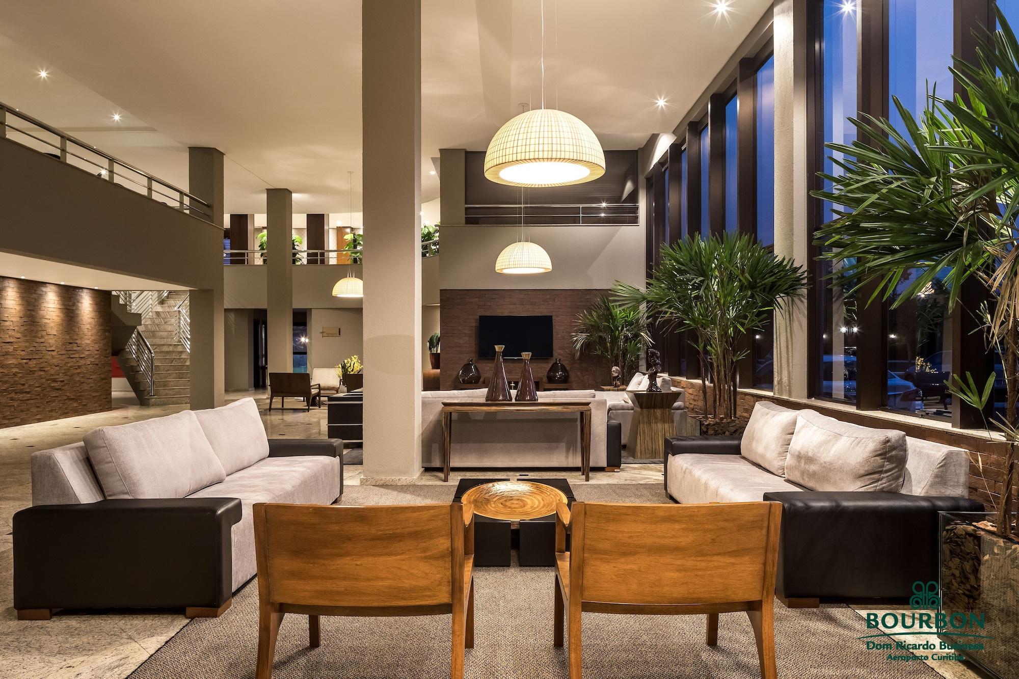 Vista Lobby Bourbon Dom Ricardo Aeroporto Curitiba Business Hotel