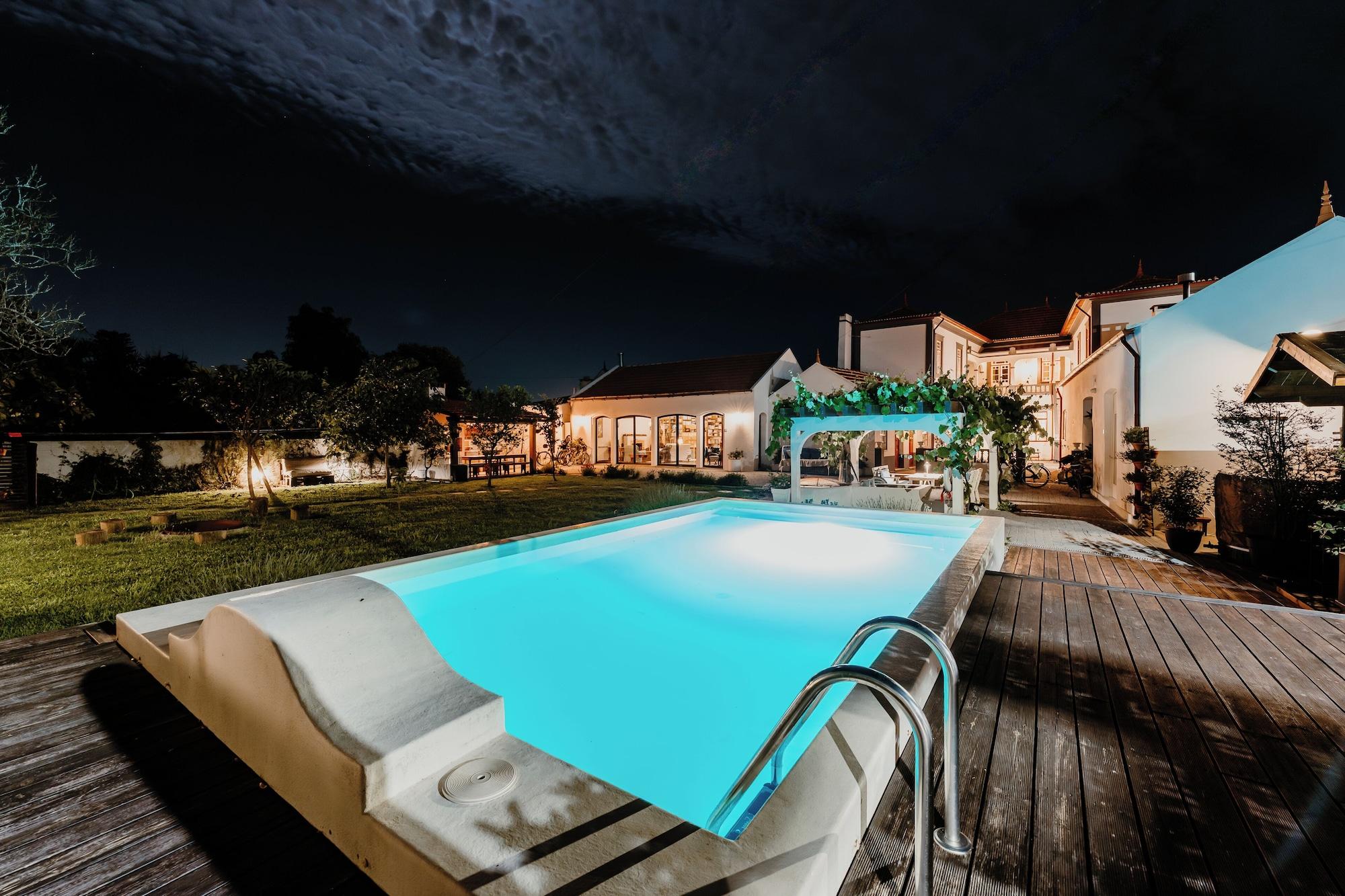 Vista Piscina Galricho Heritage House