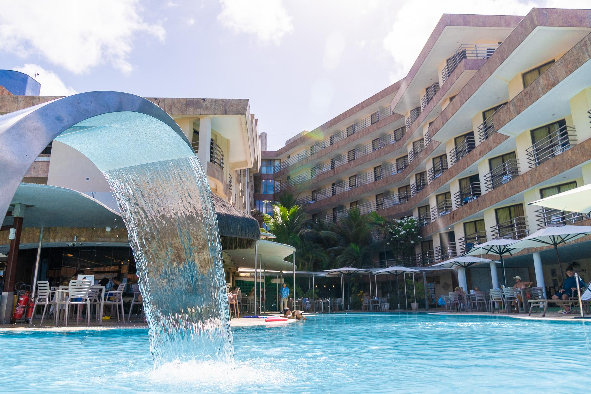 Vista Piscina Esmeralda Praia Hotel