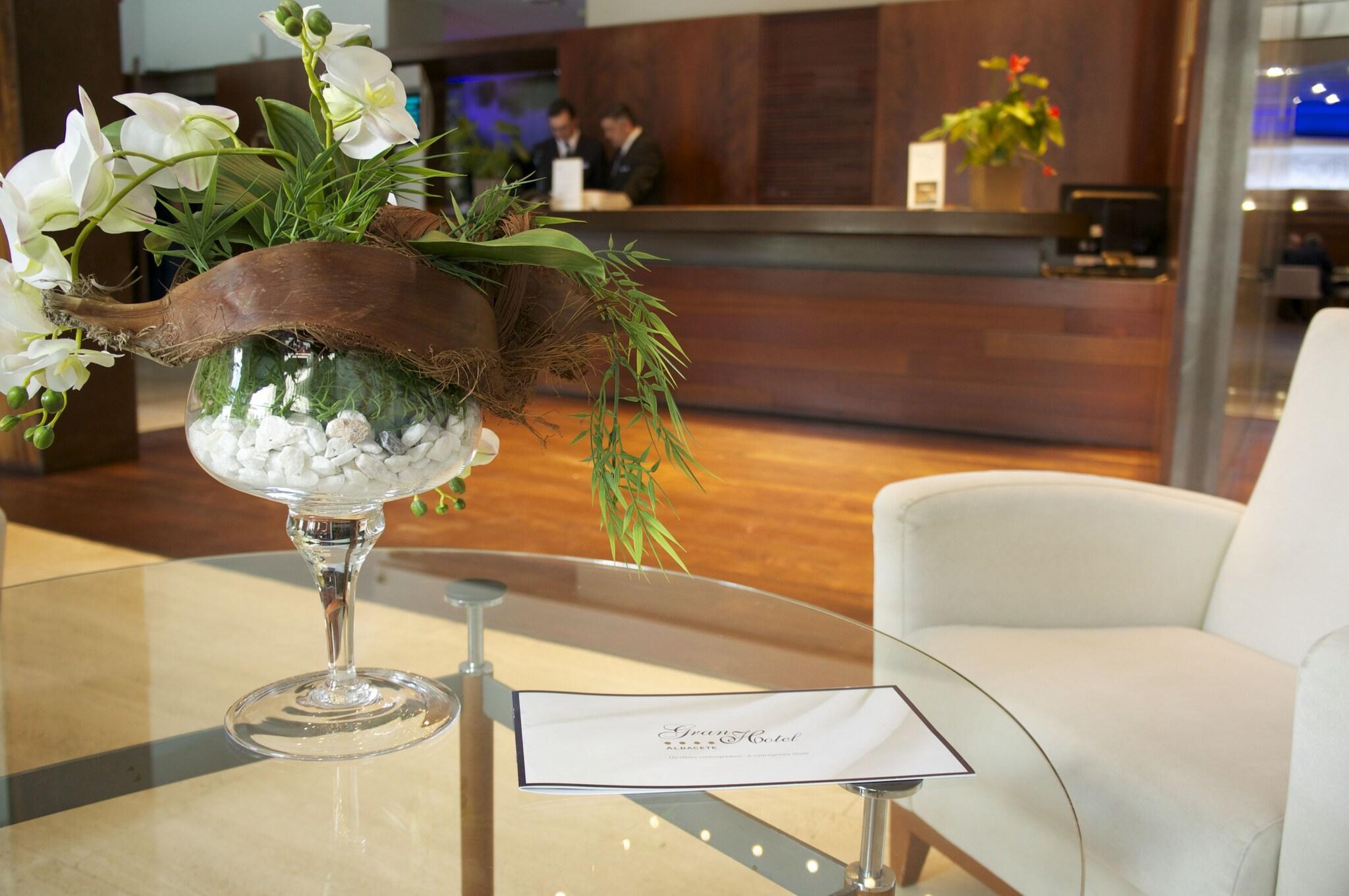 Vista Lobby Gran Hotel Albacete