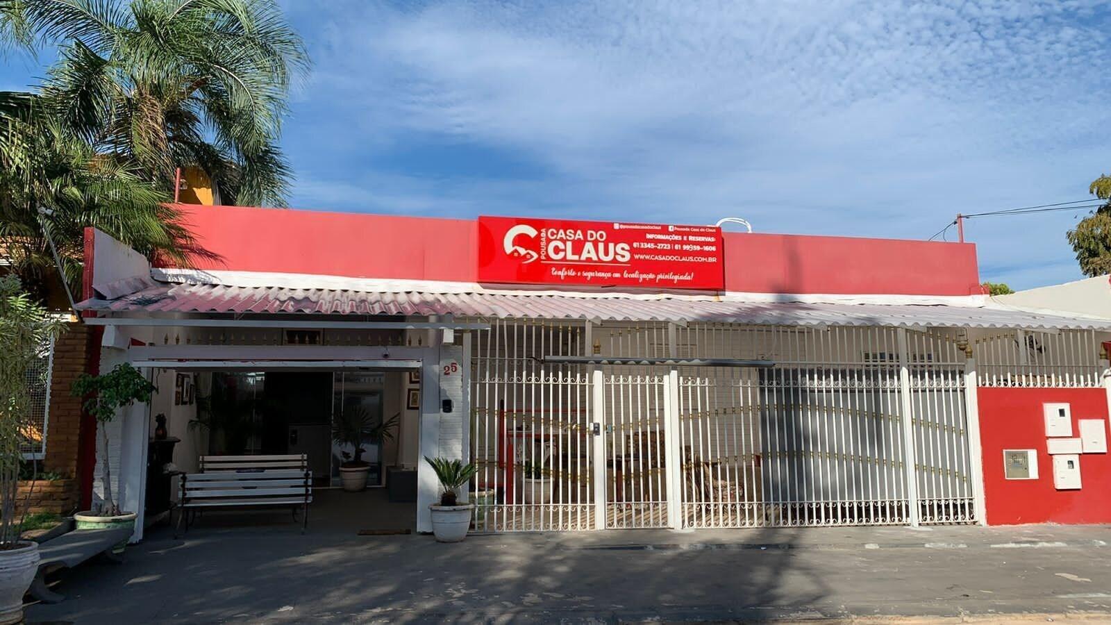 Vista Exterior pousada casa do claus