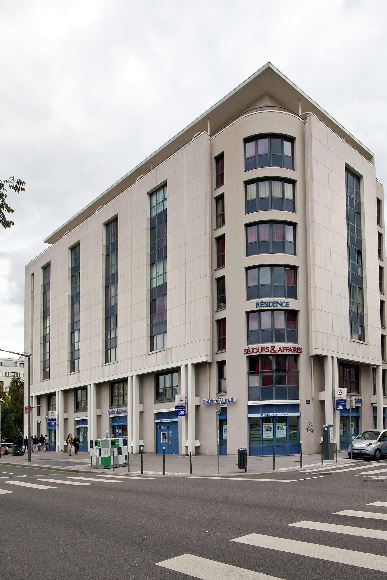 Vista Exterior Residhome Lyon Gerland
