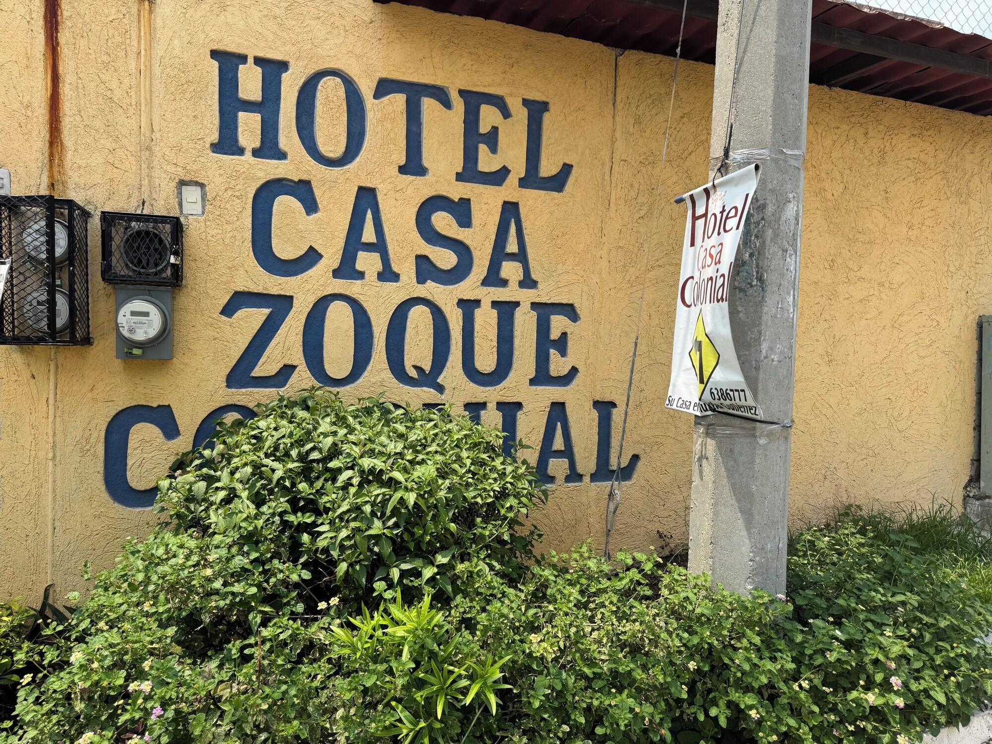 Vista Exterior Hotel casa zoque colonial