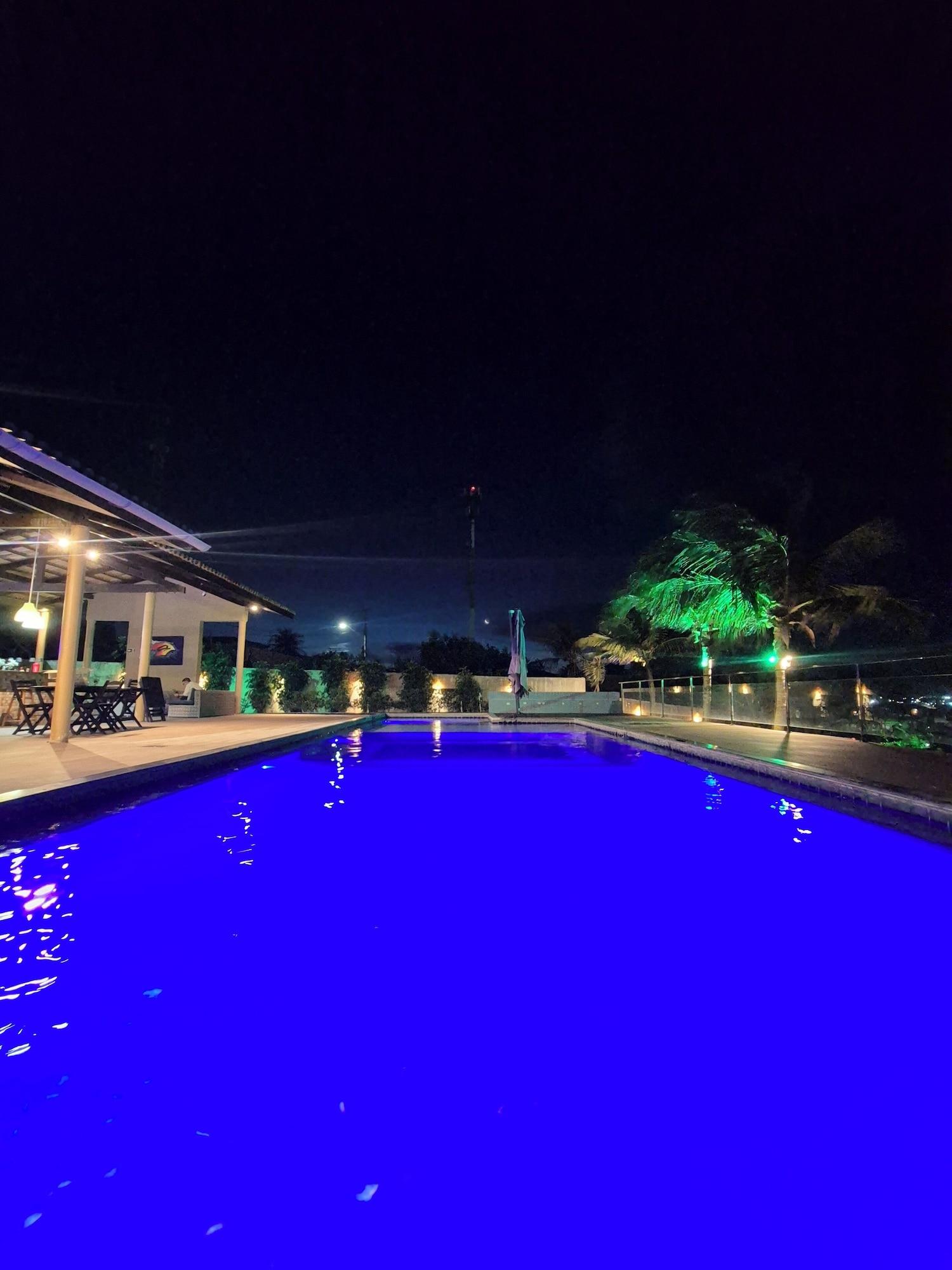 Vista Piscina Pousada Hope Club