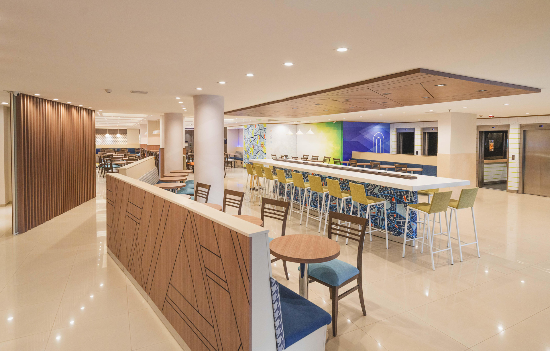 Vista Lobby Holiday Inn Express Rosario, an IHG Hotel